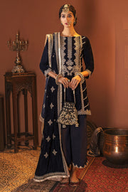3169-KASHAF EMBROIDERED VELVET UNSTITCHED