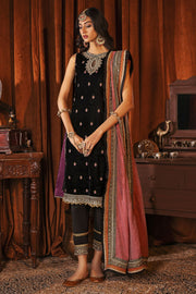3170-UMME-HAYYAL EMBROIDERED VELVET UNSTITCHED
