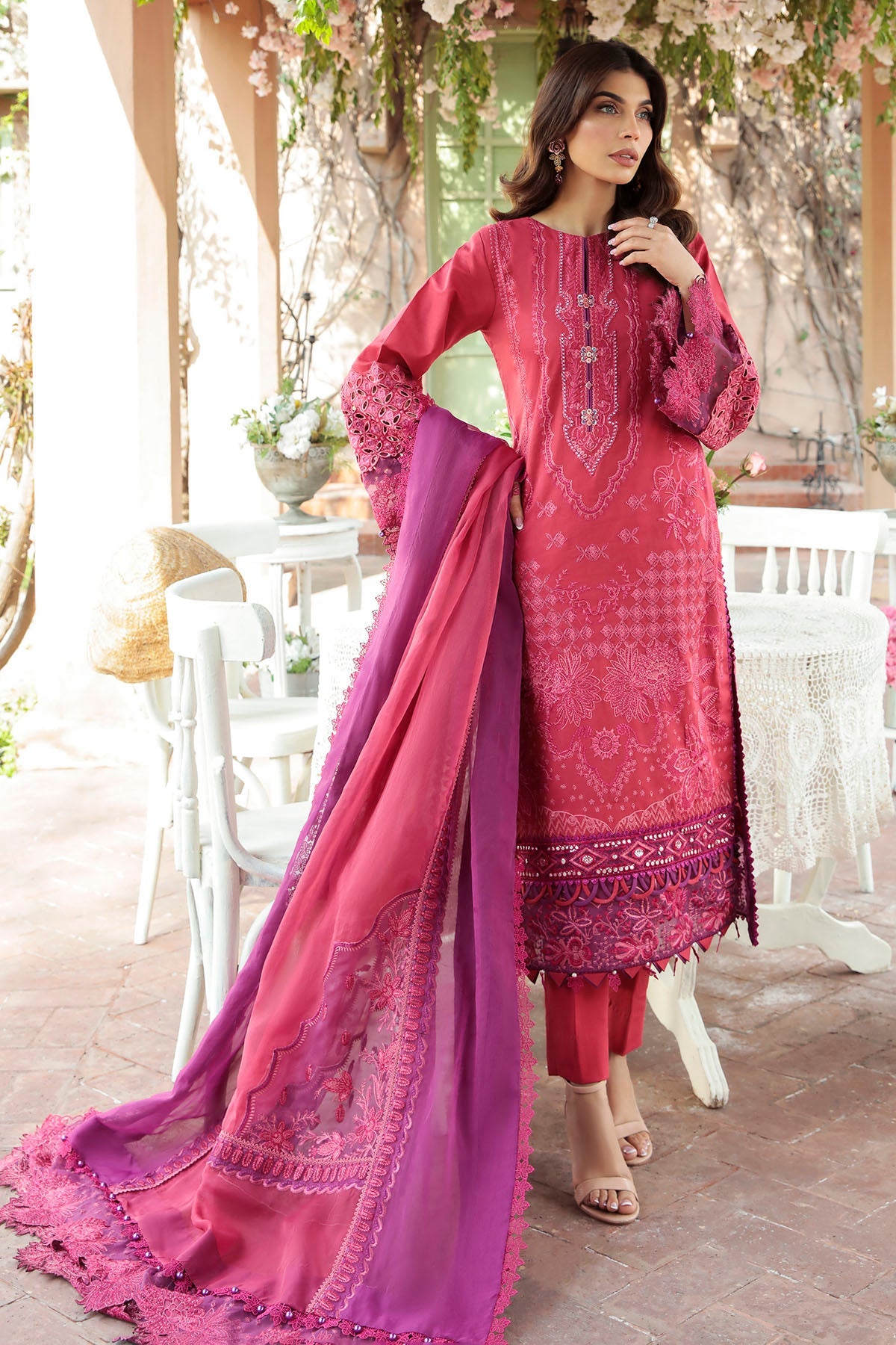 3200-KOHINOOR EMBROIDERED LAWN UNSTITCHED