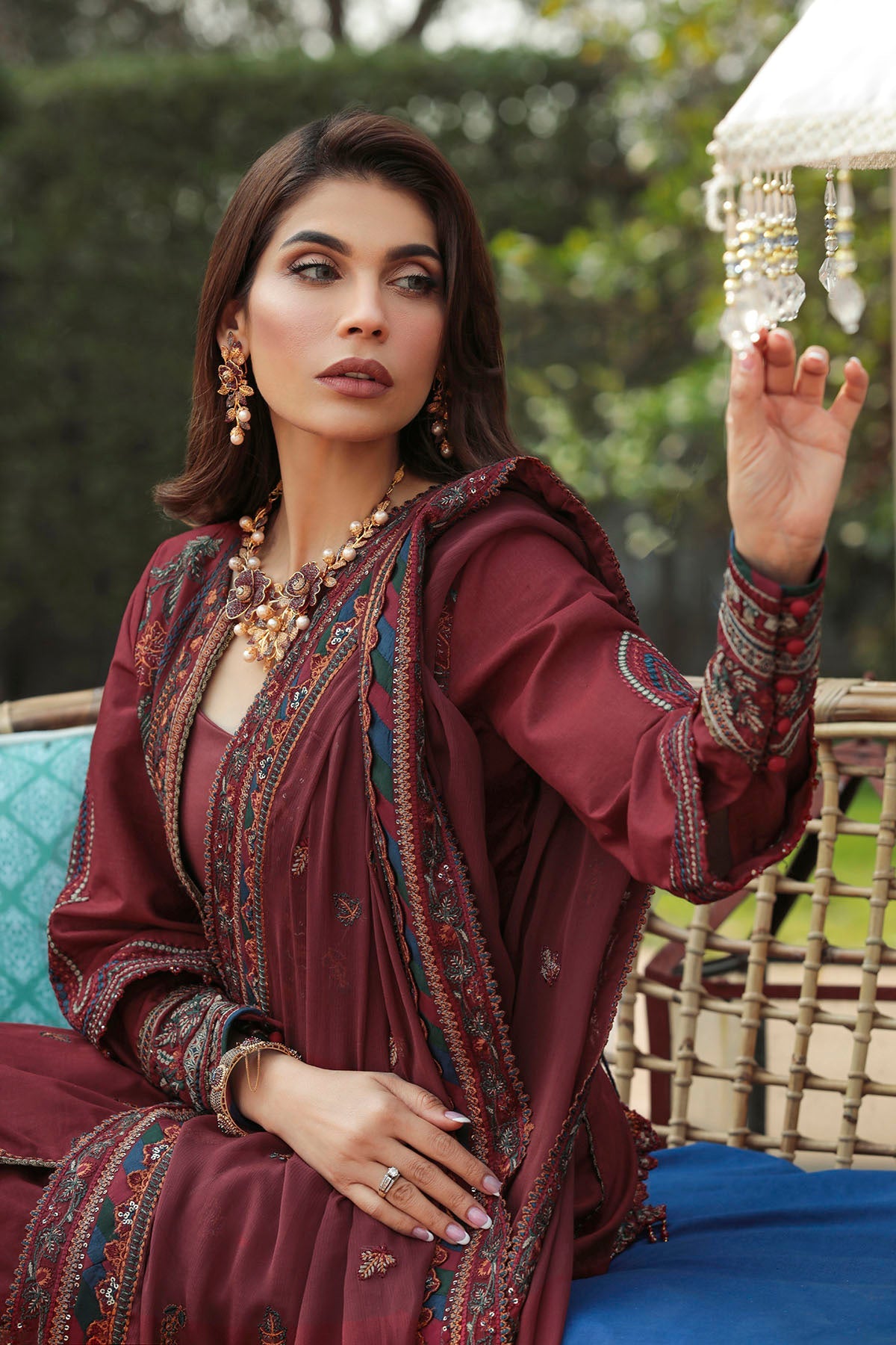 3204-DAHLIA EMBROIDERED LAWN UNSTITCHED