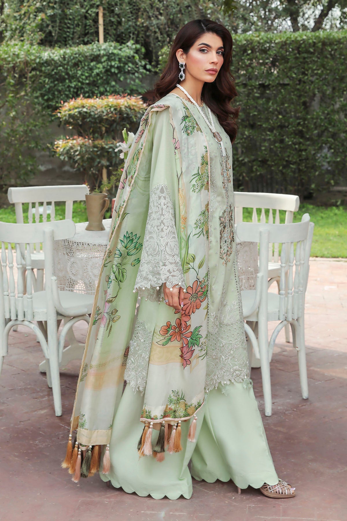3209-SILK-ROUTE EMBROIDERED LAWN UNSTITCHED