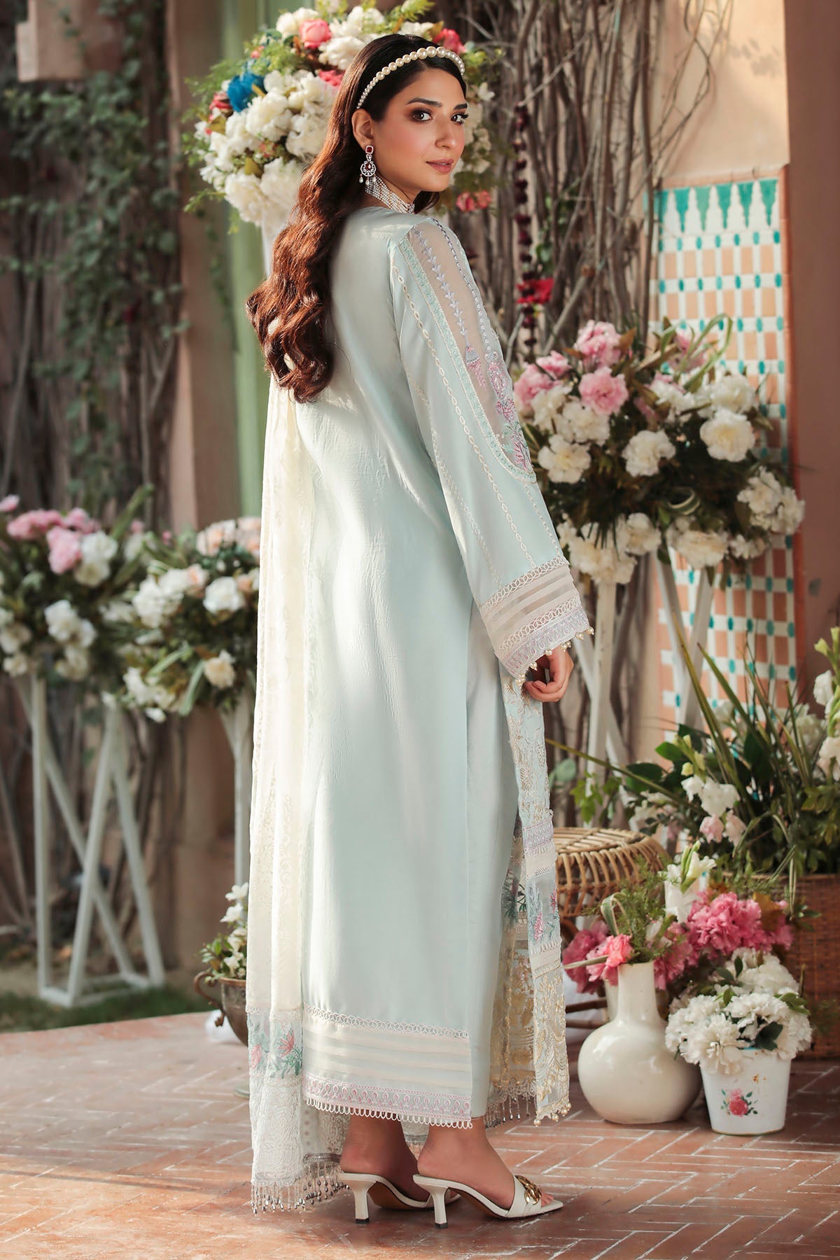 3213-BLUE-MOTIA EMBROIDERED LAWN UNSTITCHED