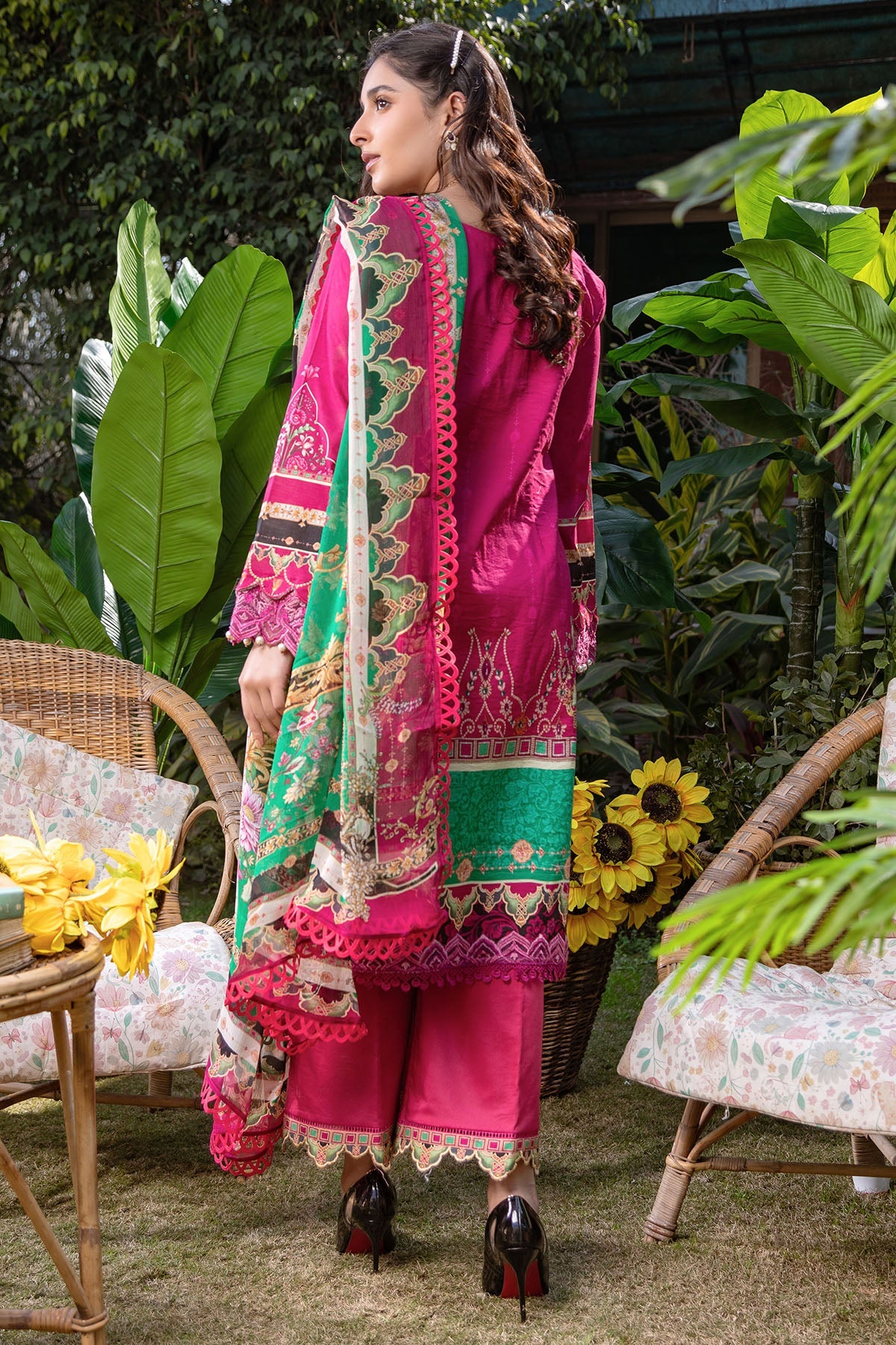 3230-SOUL-PINK DIGITAL PRINTED LAWN UNSTITCHED