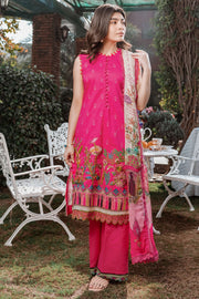 3238-FUSHIA DIGITAL PRINTED LAWN UNSTITCHED