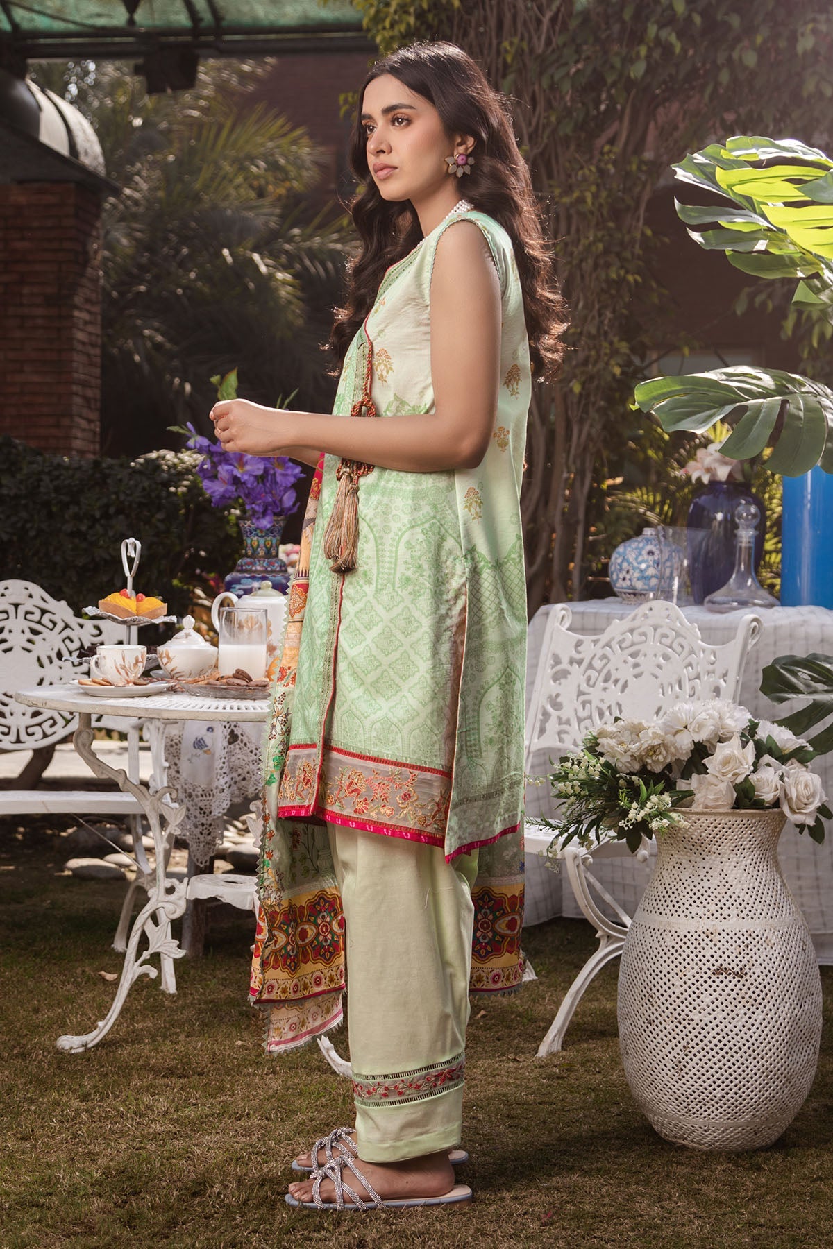 3243-PISTACHIO DIGITAL PRINTED LAWN UNSTITCHED