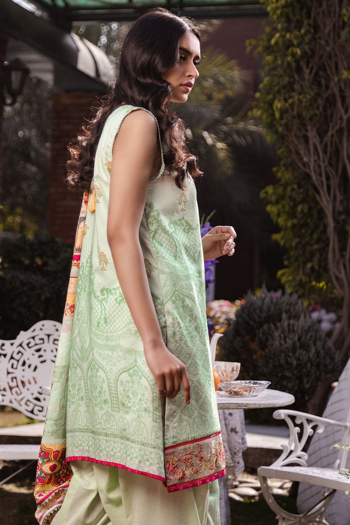 3243-PISTACHIO DIGITAL PRINTED LAWN UNSTITCHED
