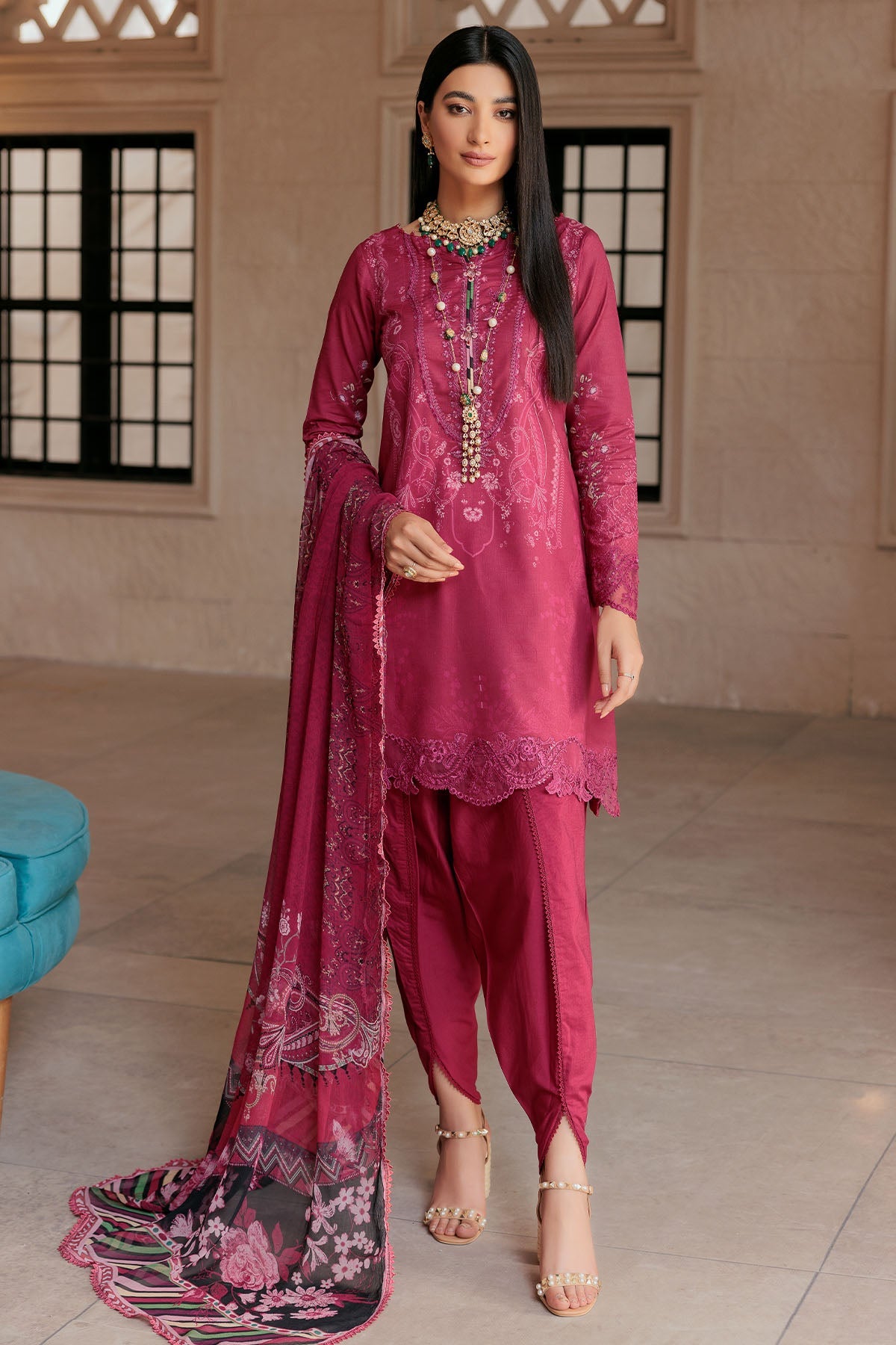 3257-AHMET DIGITAL PRINTED LAWN UNSTITCHED