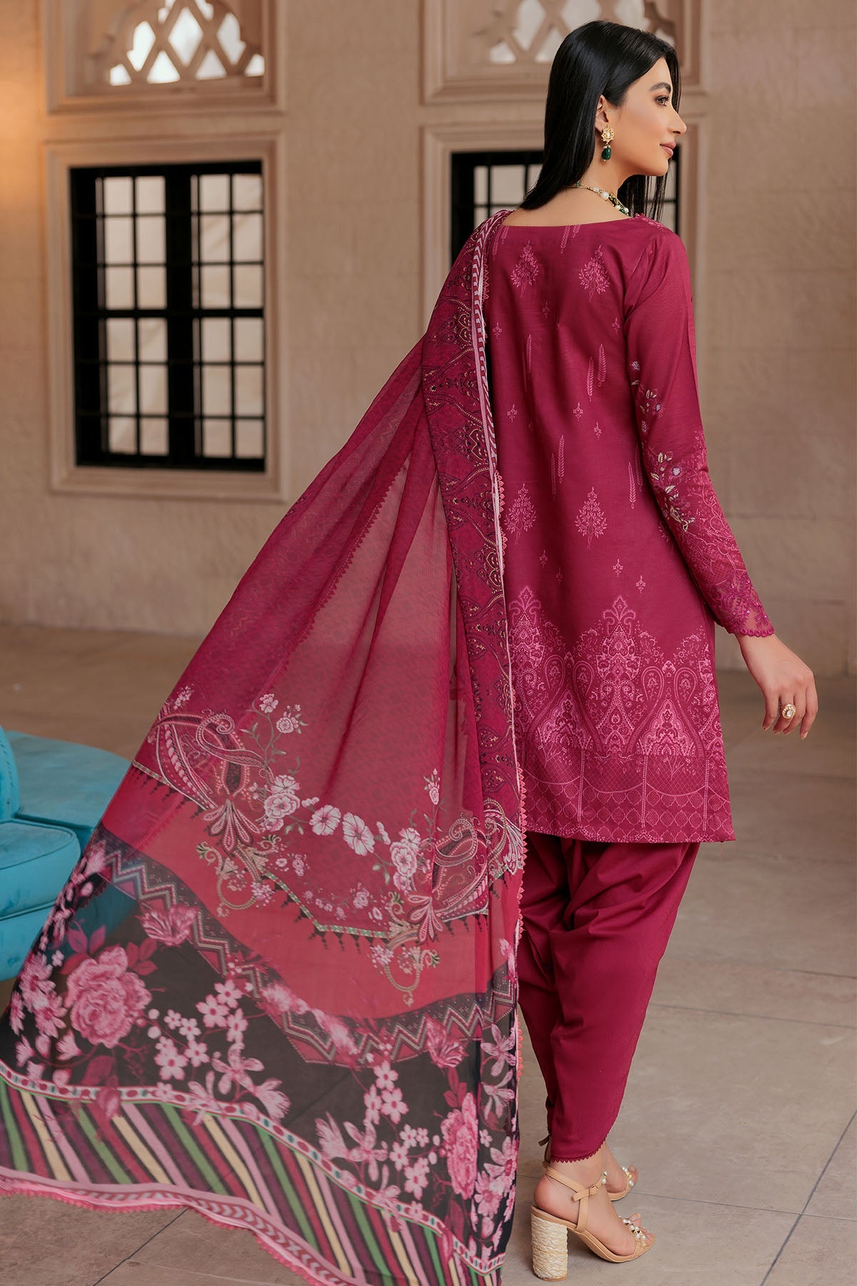 3257-AHMET DIGITAL PRINTED LAWN UNSTITCHED