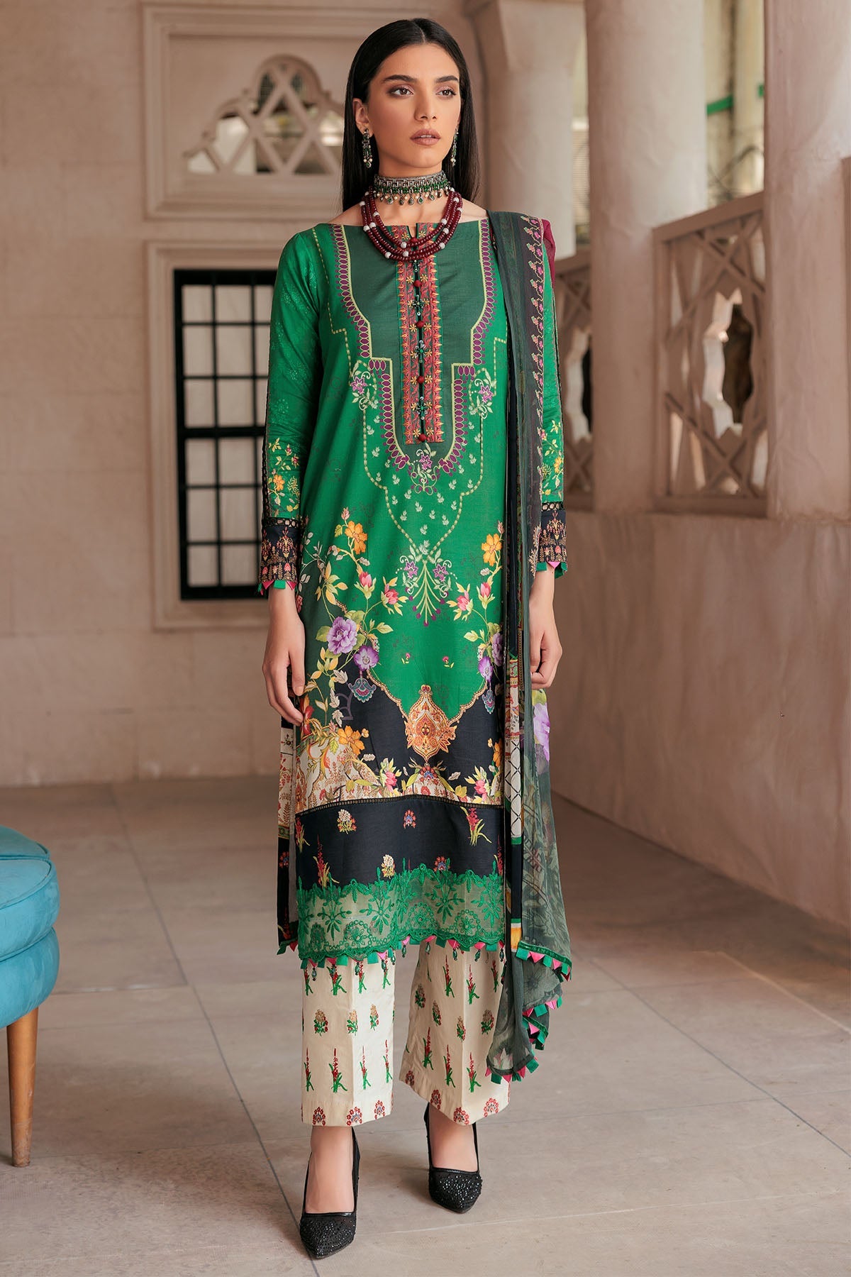 3262-MELIS DIGITAL PRINTED LAWN UNSTITCHED