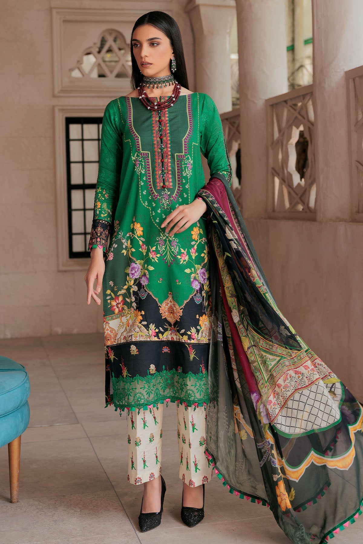 3262-MELIS DIGITAL PRINTED LAWN UNSTITCHED