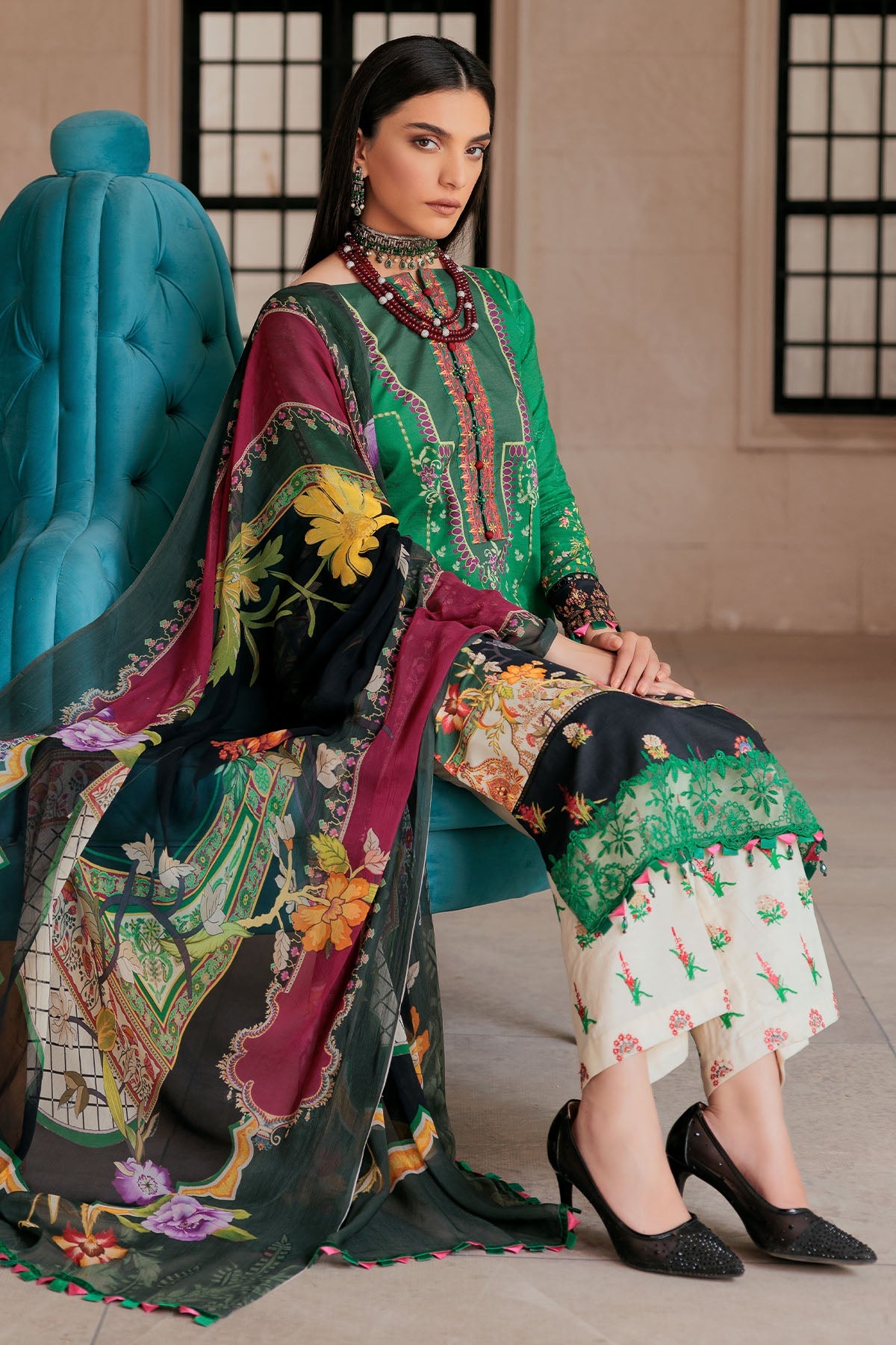3262-MELIS DIGITAL PRINTED LAWN UNSTITCHED
