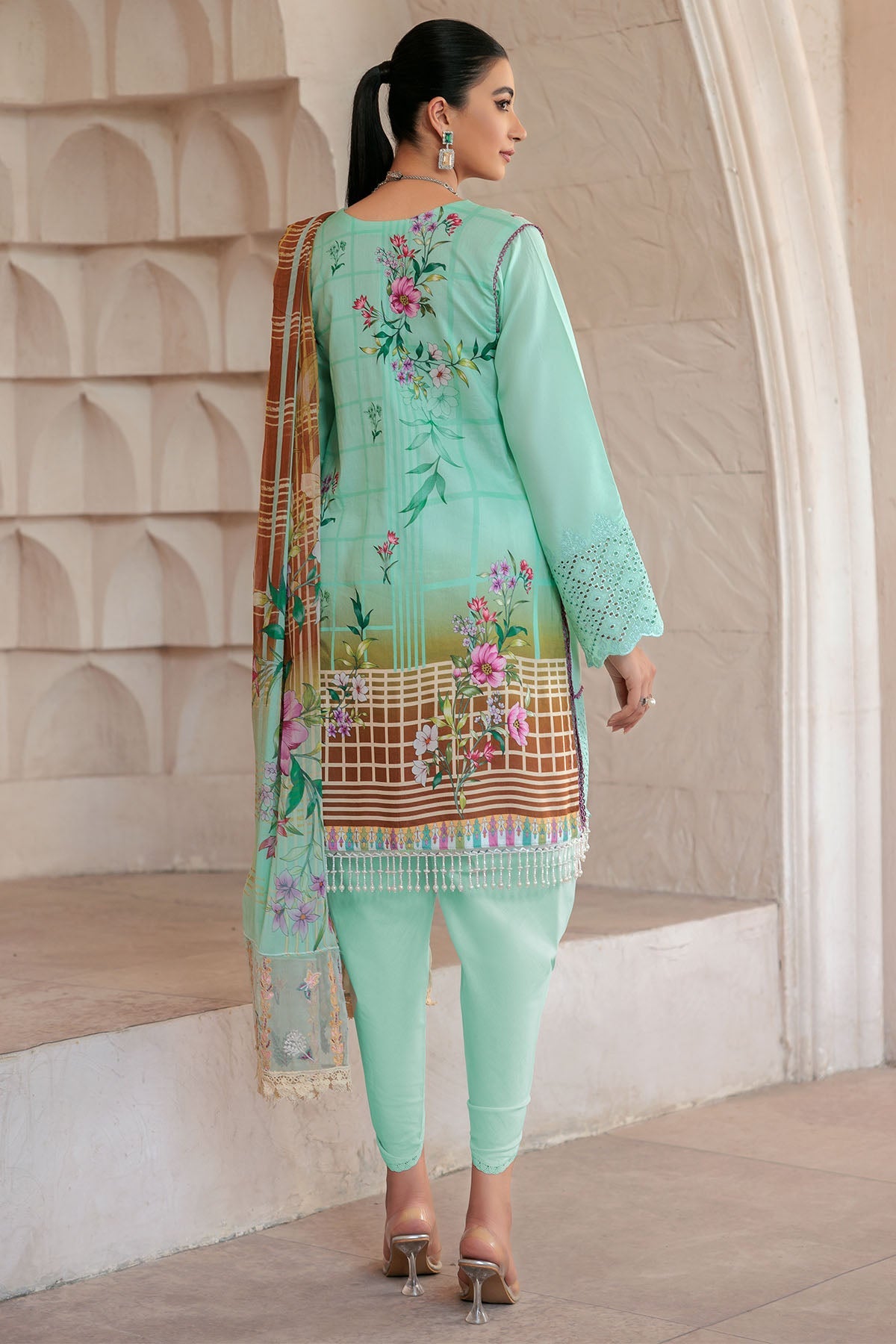 3279-LEAH EMBROIDERED LAWN UNSTITCHED