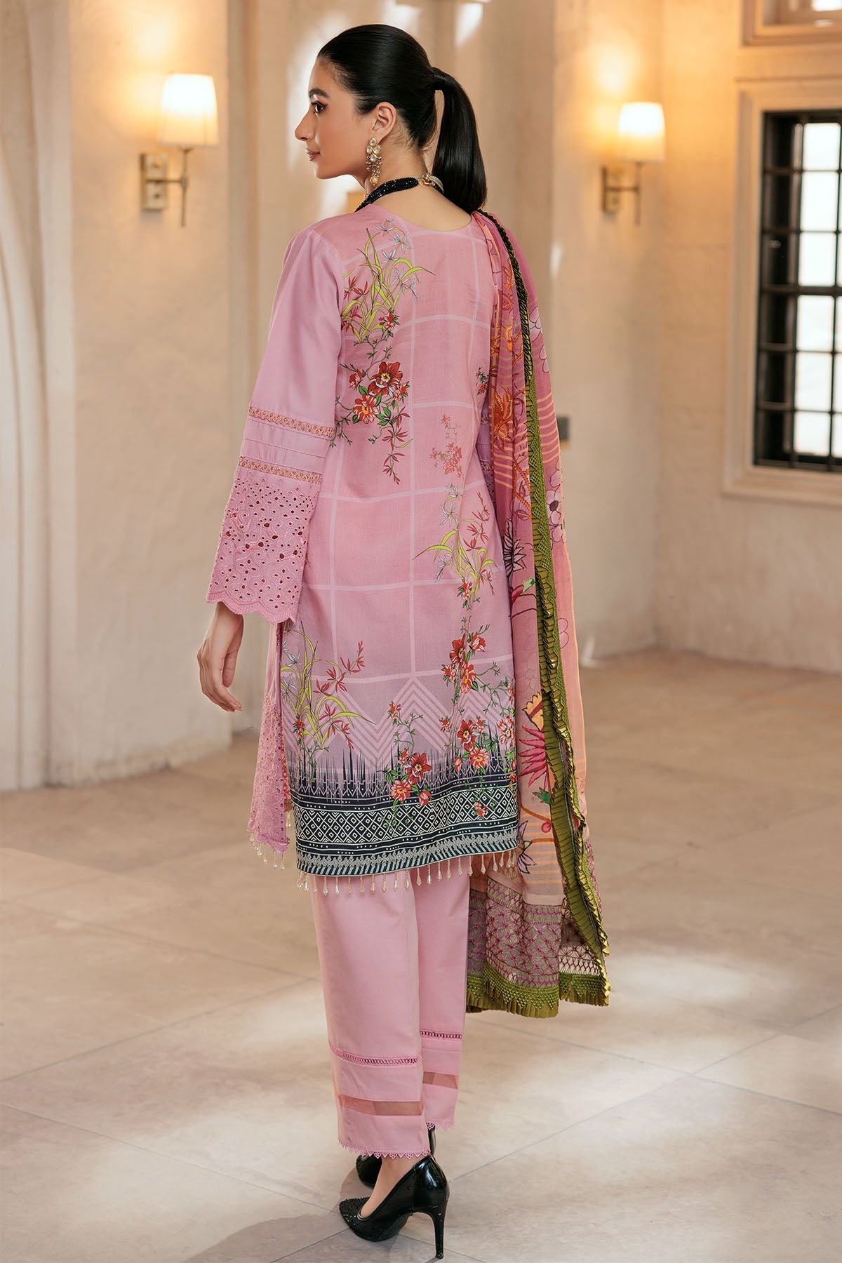 3280-EMILIA EMBROIDERED LAWN UNSTITCHED