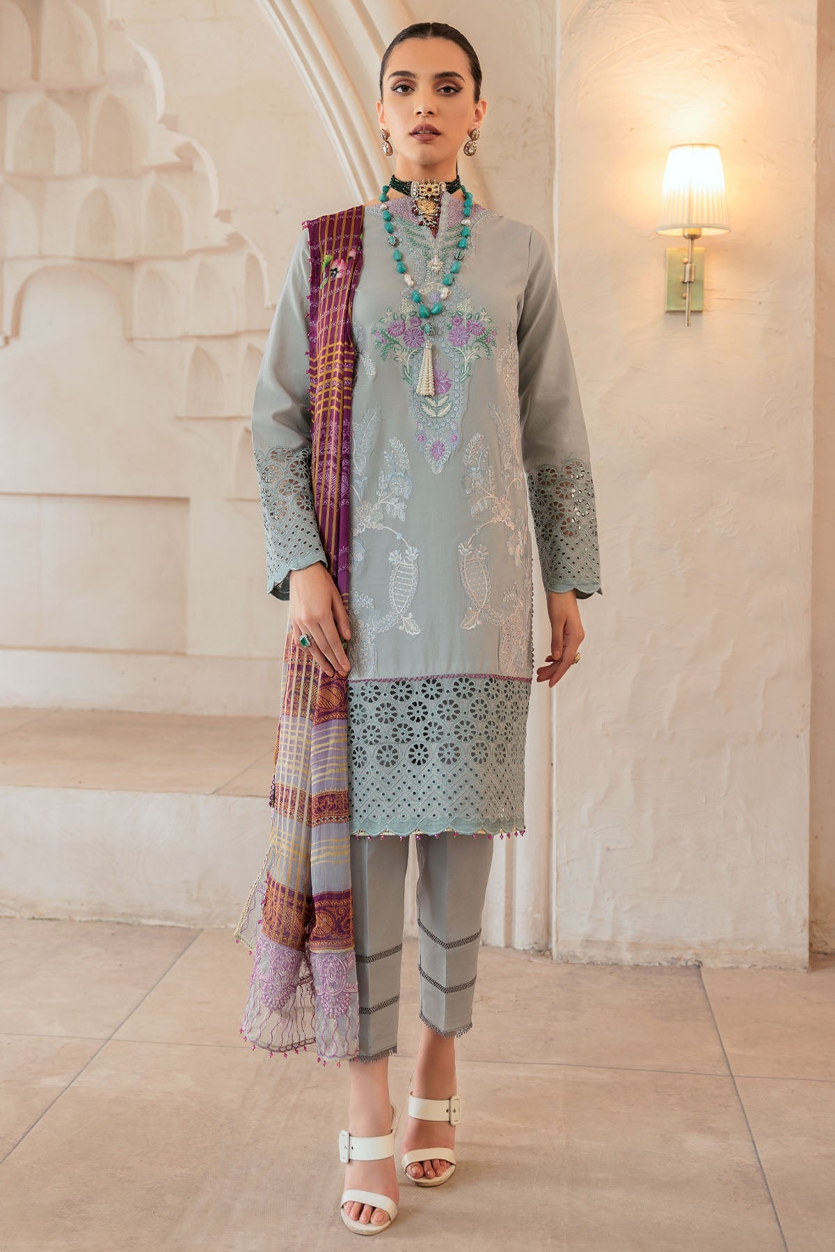 3282-EVA EMBROIDERED LAWN UNSTITCHED