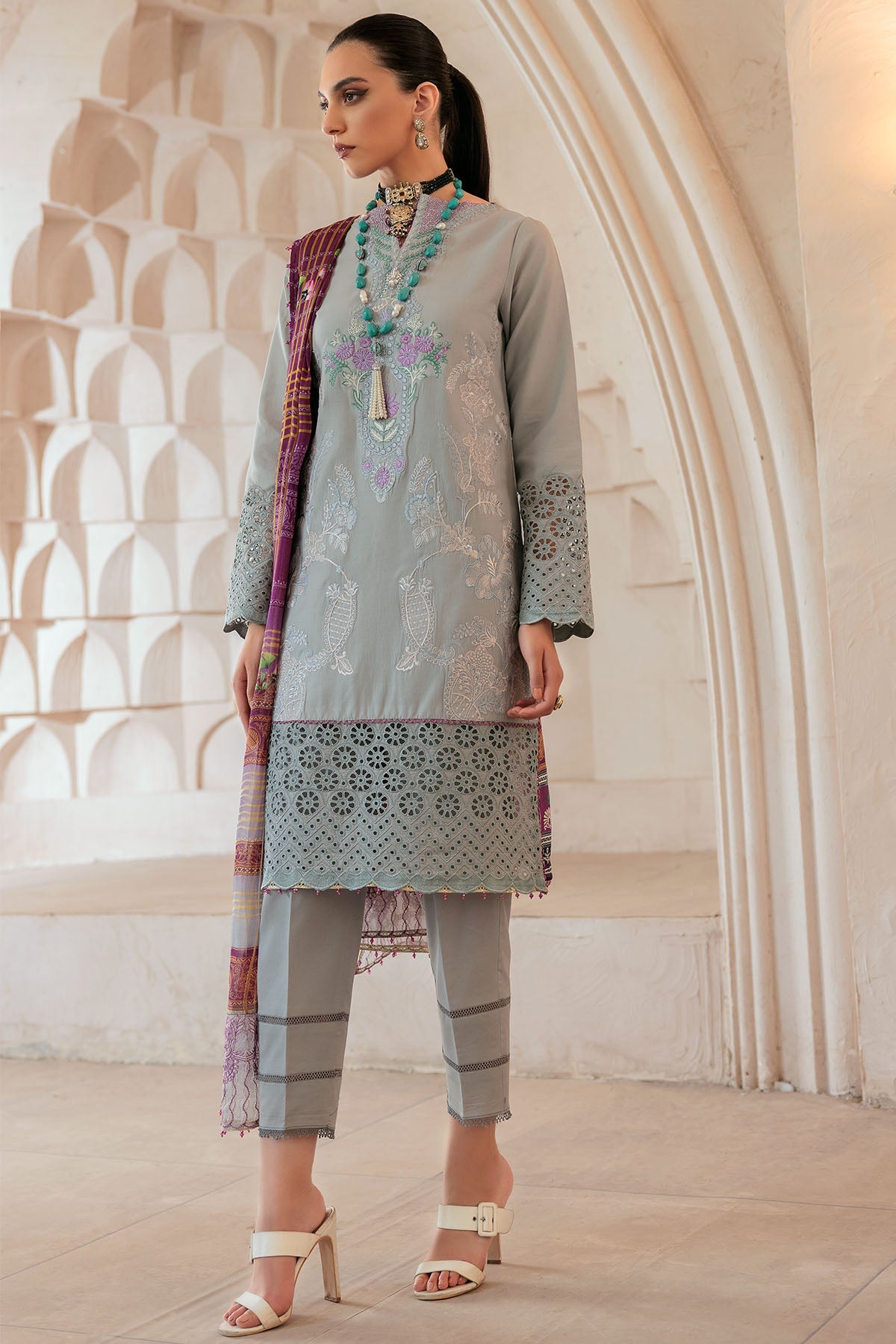 3282-EVA EMBROIDERED LAWN UNSTITCHED