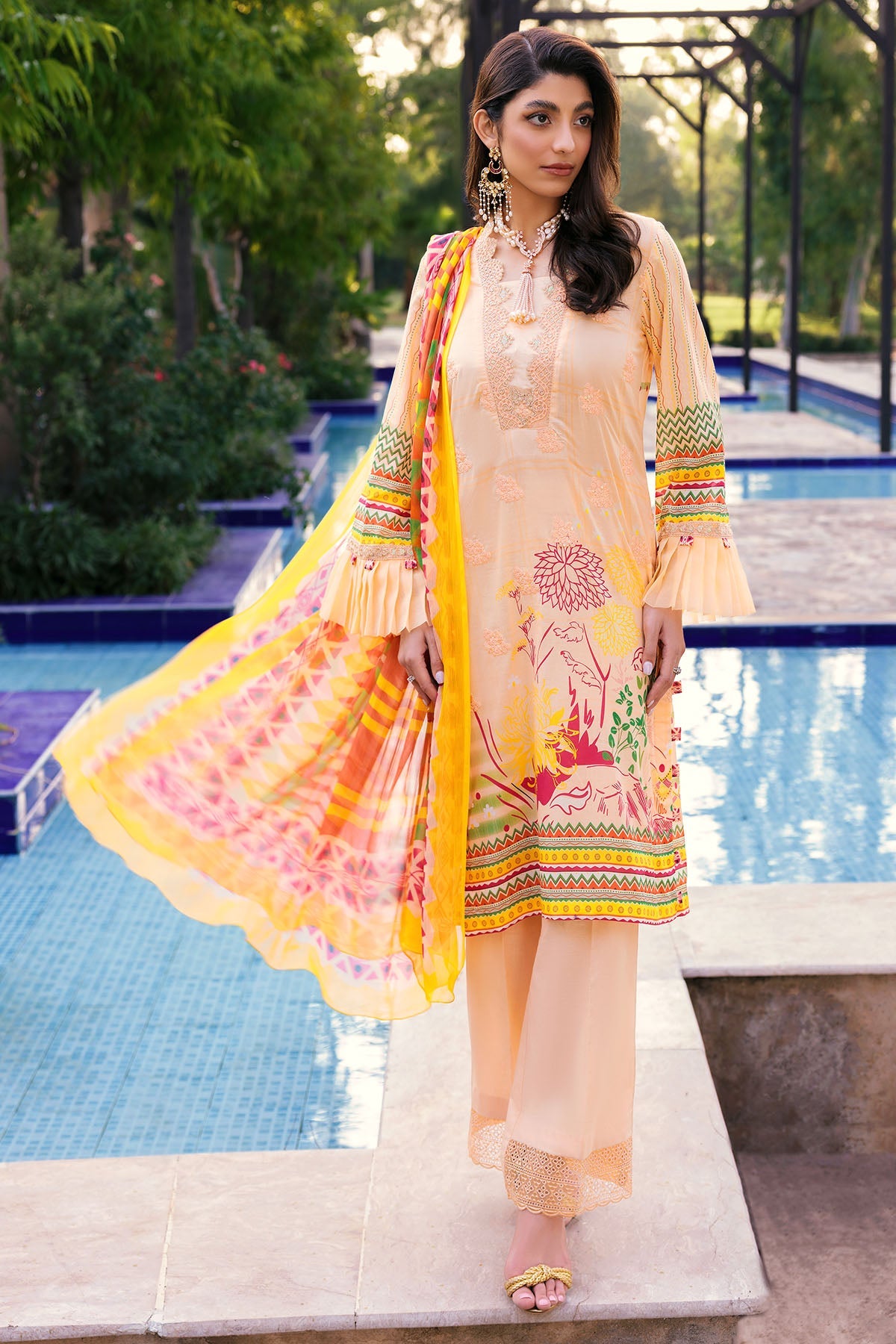 3287-AMYRA DIGITAL PRINTED LAWN UNSTITCHED
