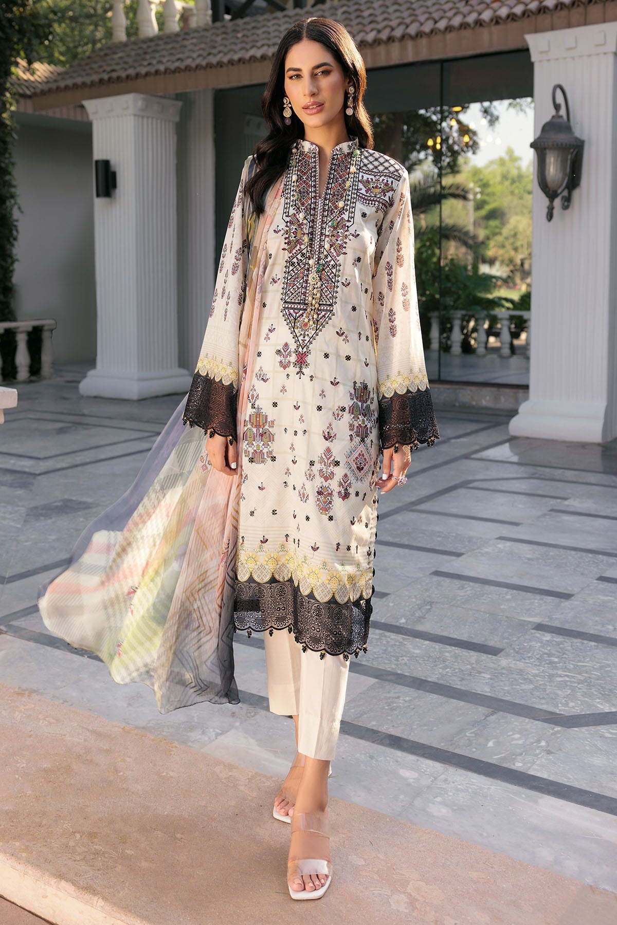 3288-ESHAAL DIGITAL PRINTED LAWN UNSTITCHED