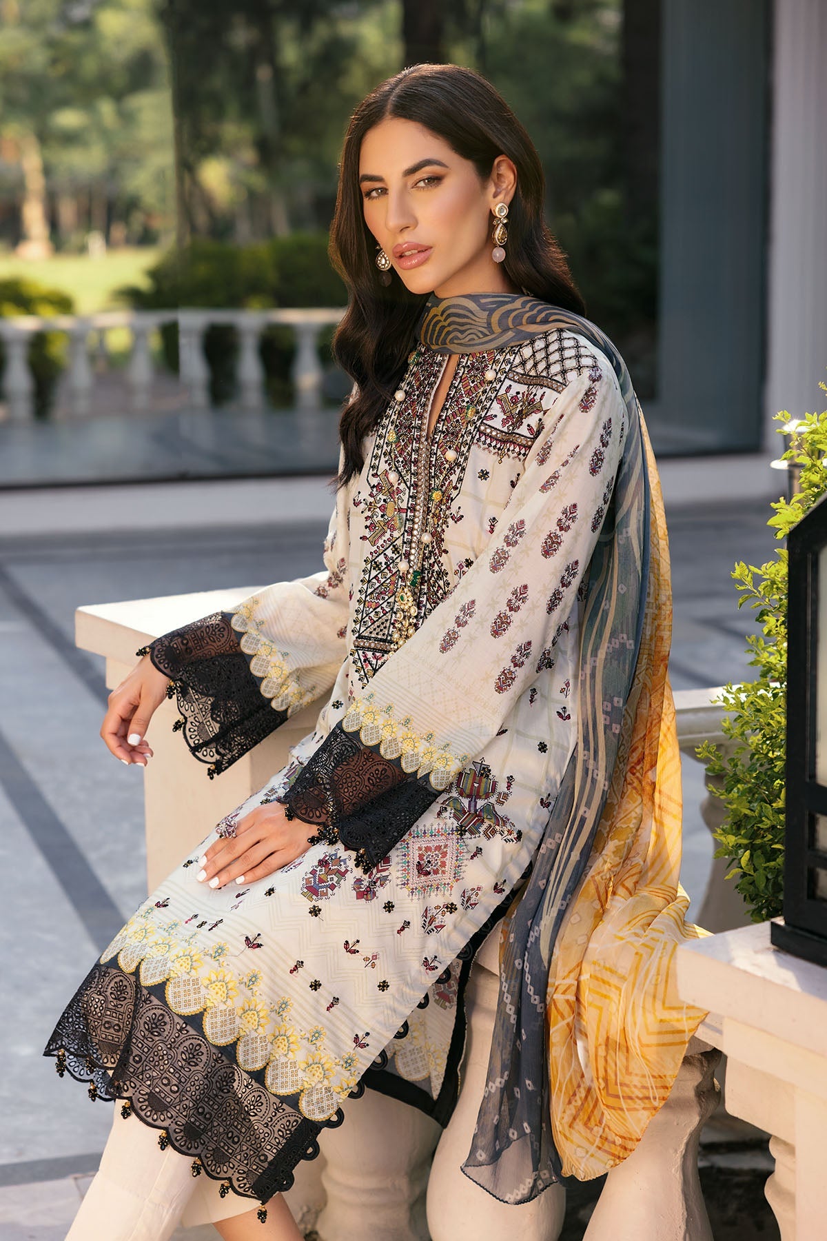 3288-ESHAAL DIGITAL PRINTED LAWN UNSTITCHED