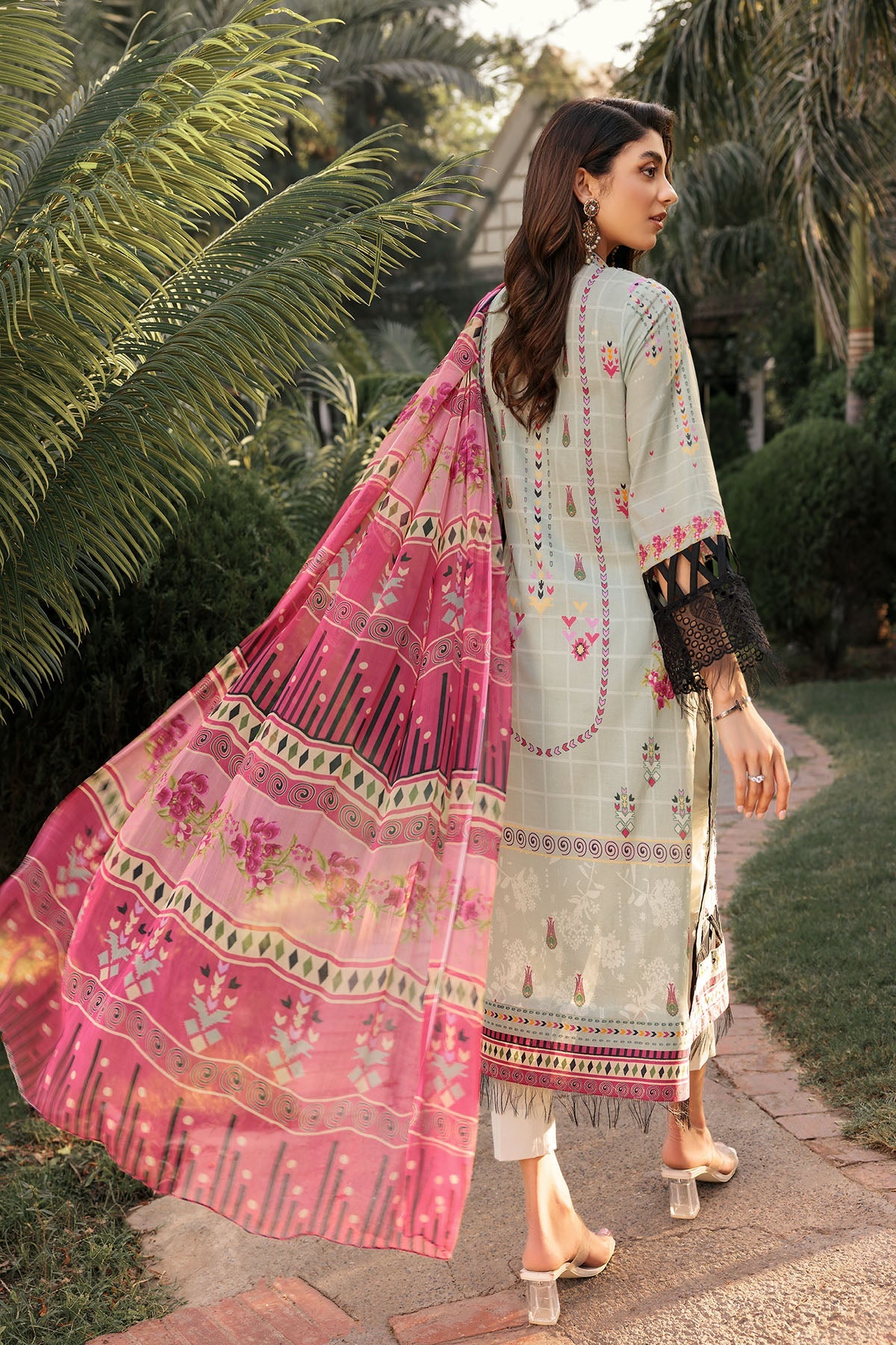 3295-ZEENAT DIGITAL PRINTED LAWN UNSTITCHED