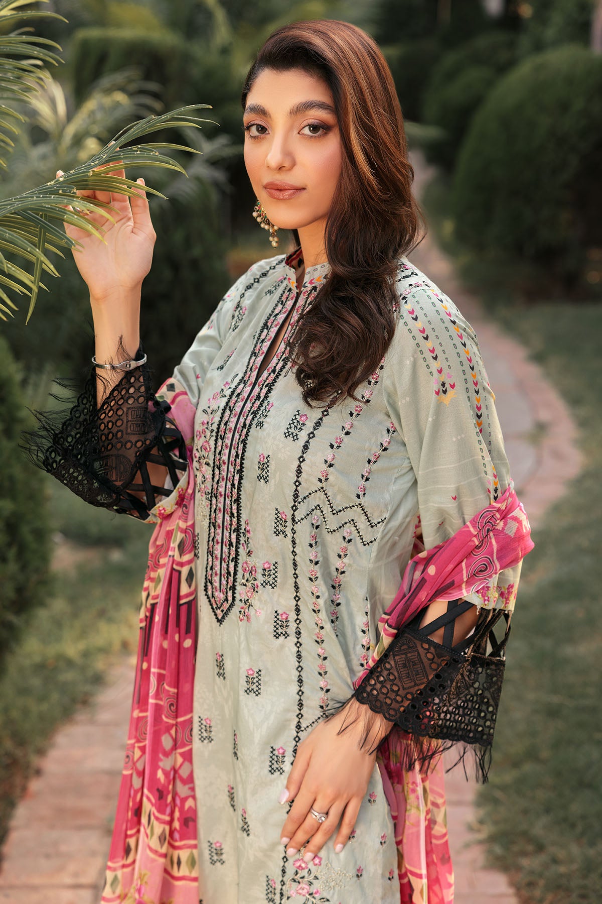 3295-ZEENAT DIGITAL PRINTED LAWN UNSTITCHED