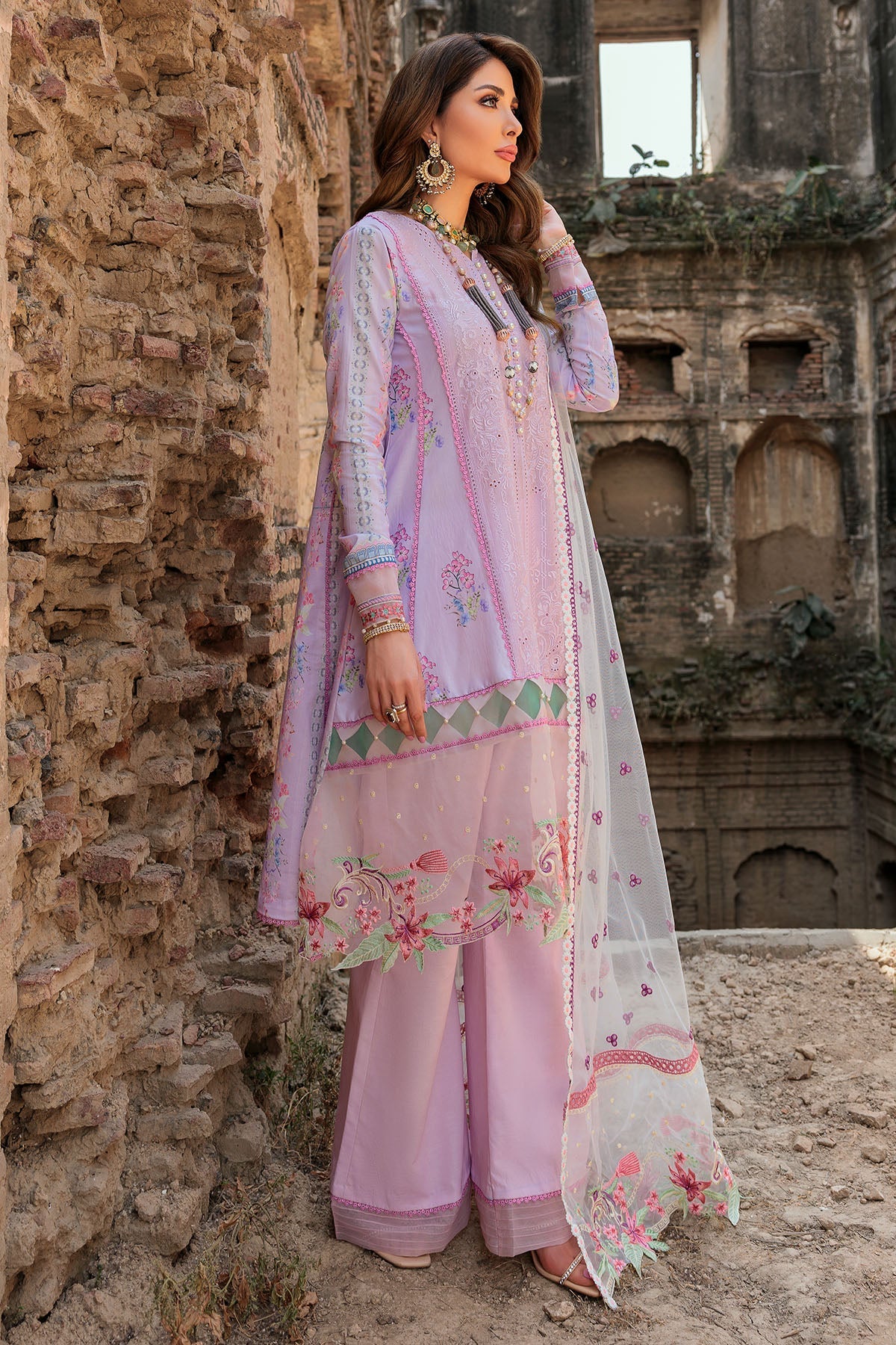 3305-ELNAZ DIGITAL PRINTED LAWN UNSTITCHED