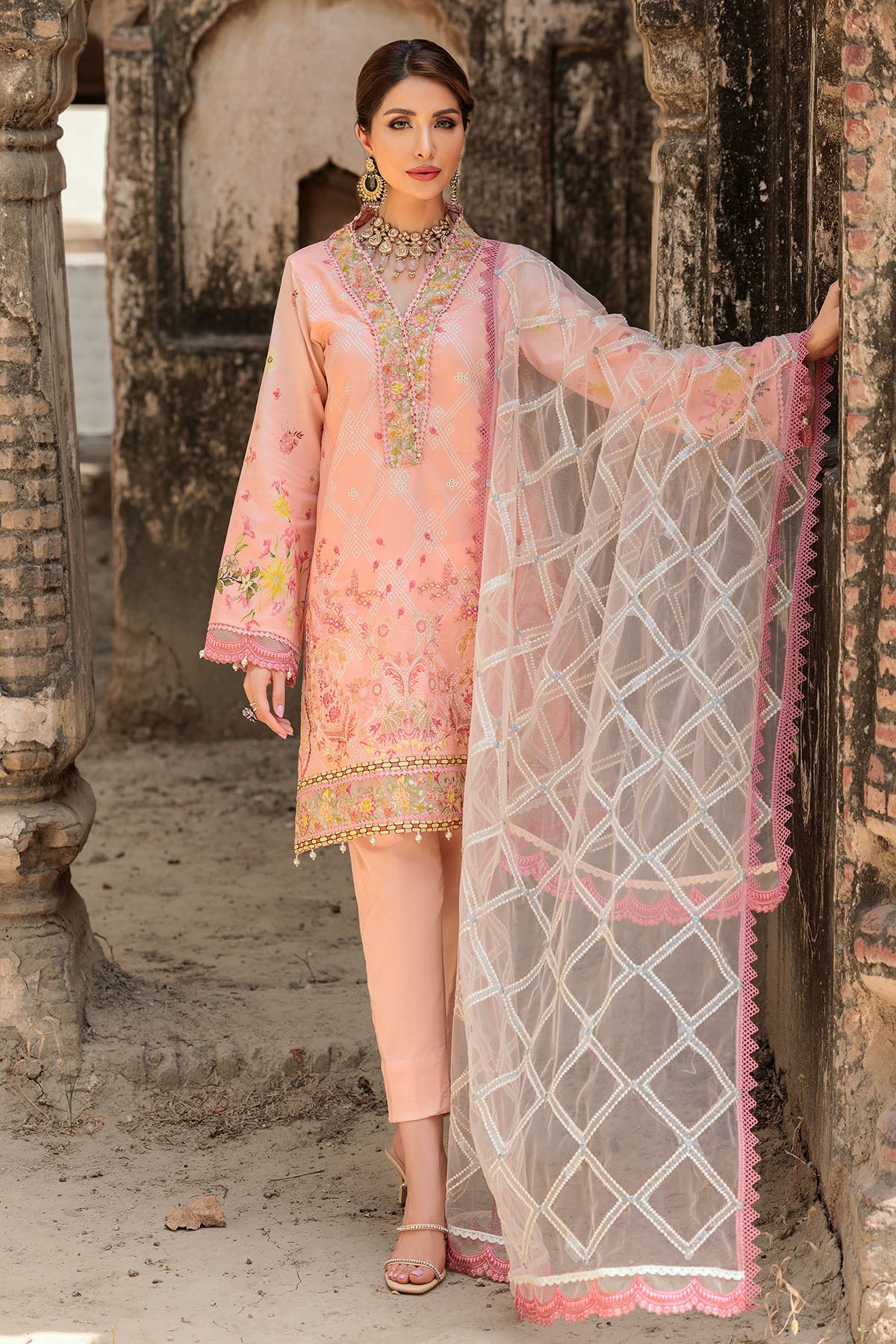 3306-REEM DIGITAL PRINTED LAWN UNSTITCHED