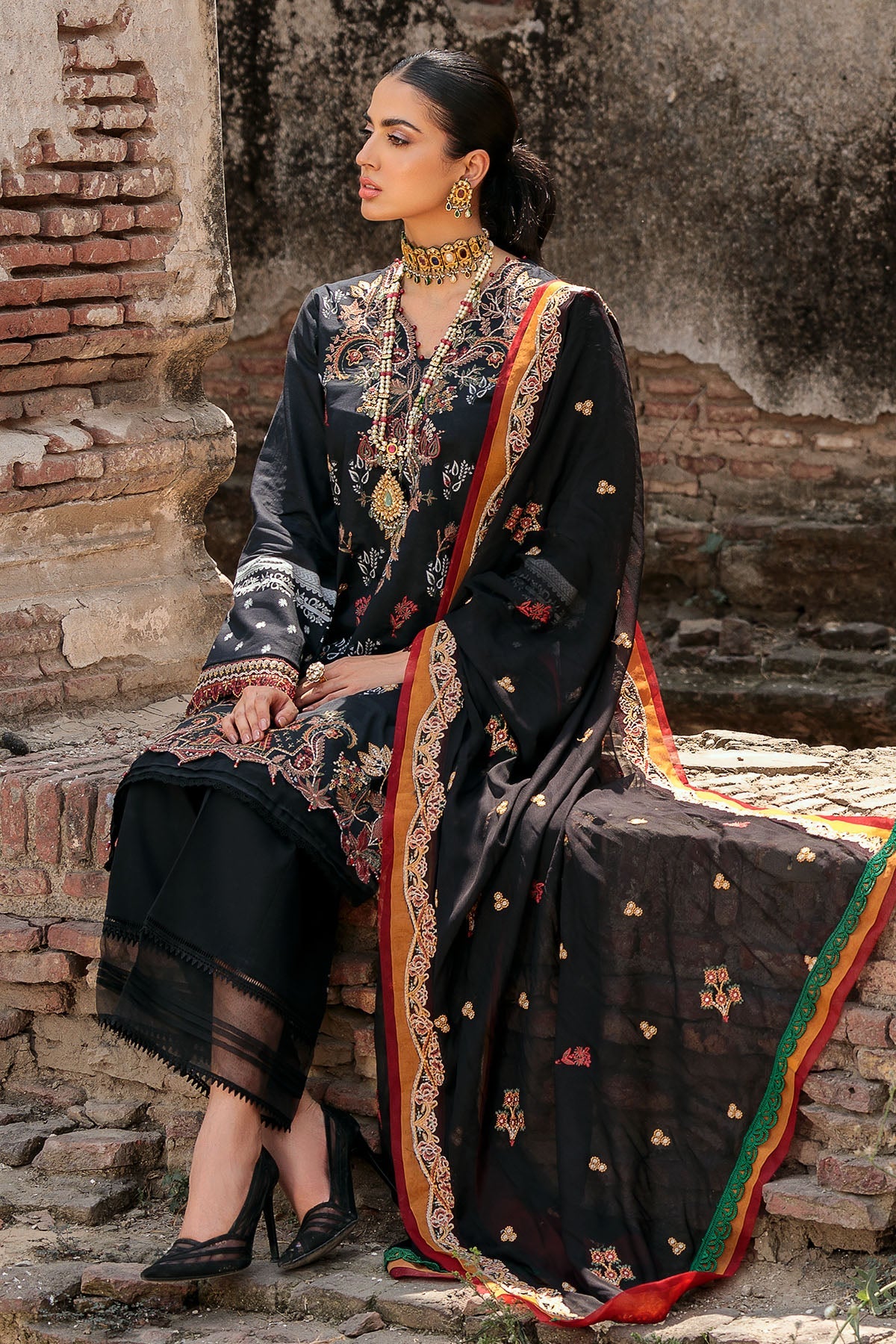 3307-MAHROSH DIGITAL PRINTED LAWN UNSTITCHED