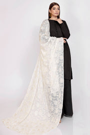 3359-VANESSA EMBROIDERED CHIFFON DUPATTA
