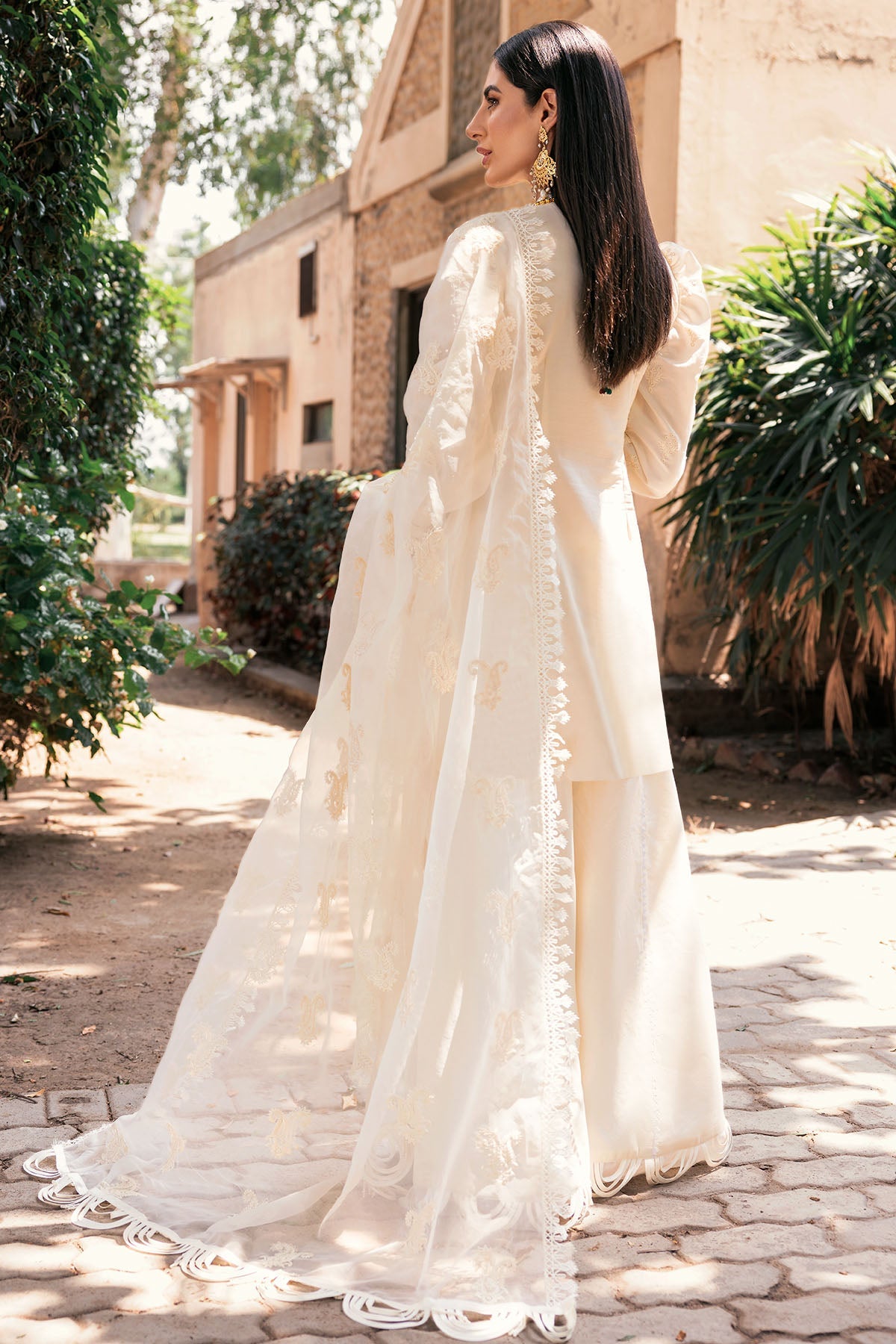 3379-NEHRAAJ EMBROIDERED LAWN UNSTITCHED