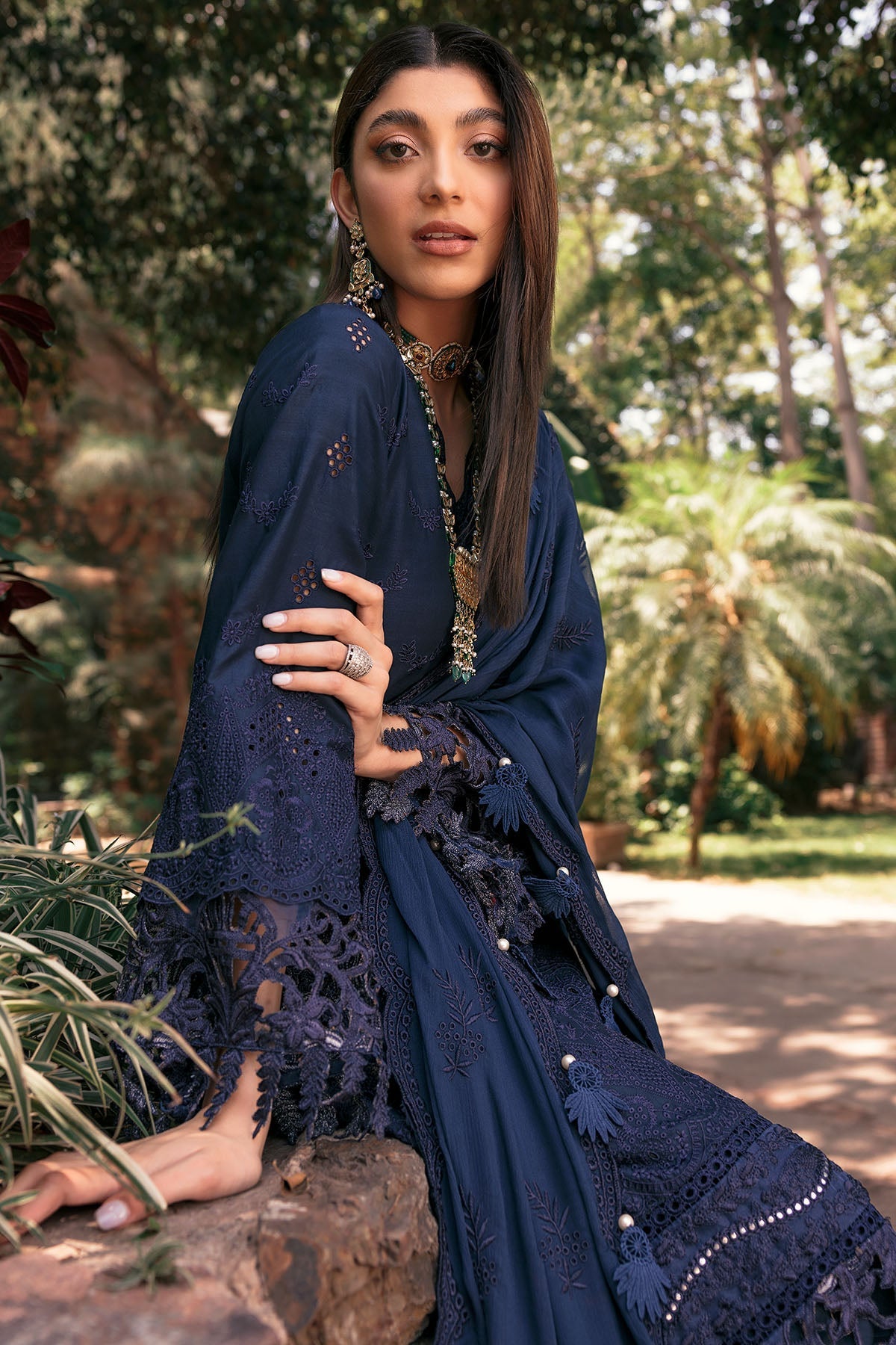 3381-GULAB EMBROIDERED LAWN STITCHED