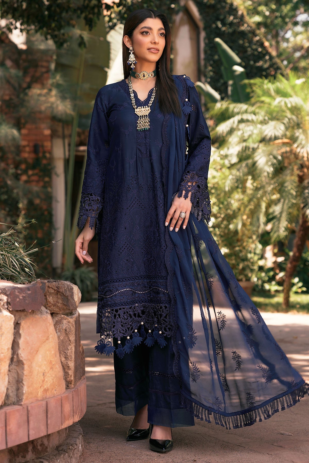 3381-GULAB EMBROIDERED LAWN STITCHED