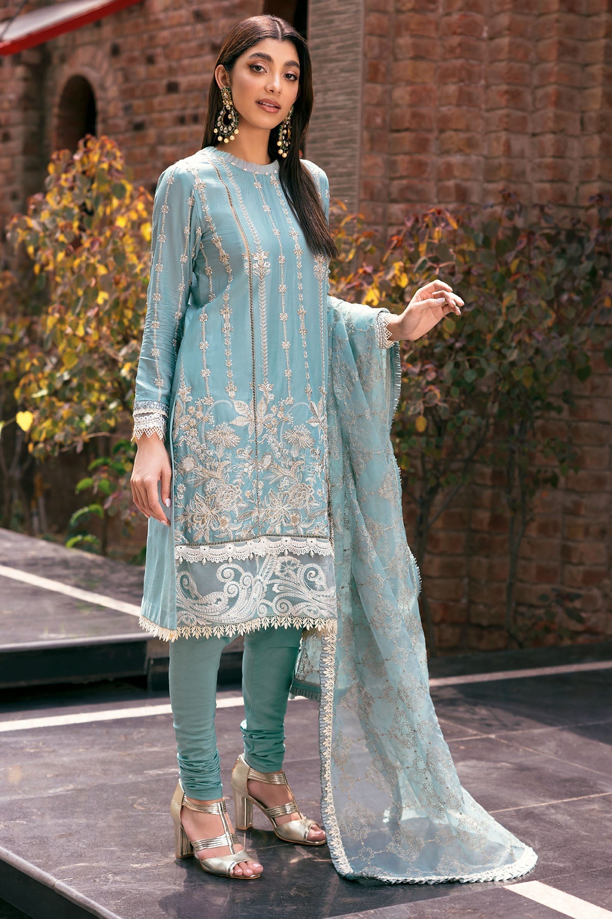 3386-SINGHAAR EMBROIDERED LAWN UNSTITCHED