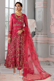 3397-FLORAISON EMBROIDERED BEMBERG CHIFFON STITCHED