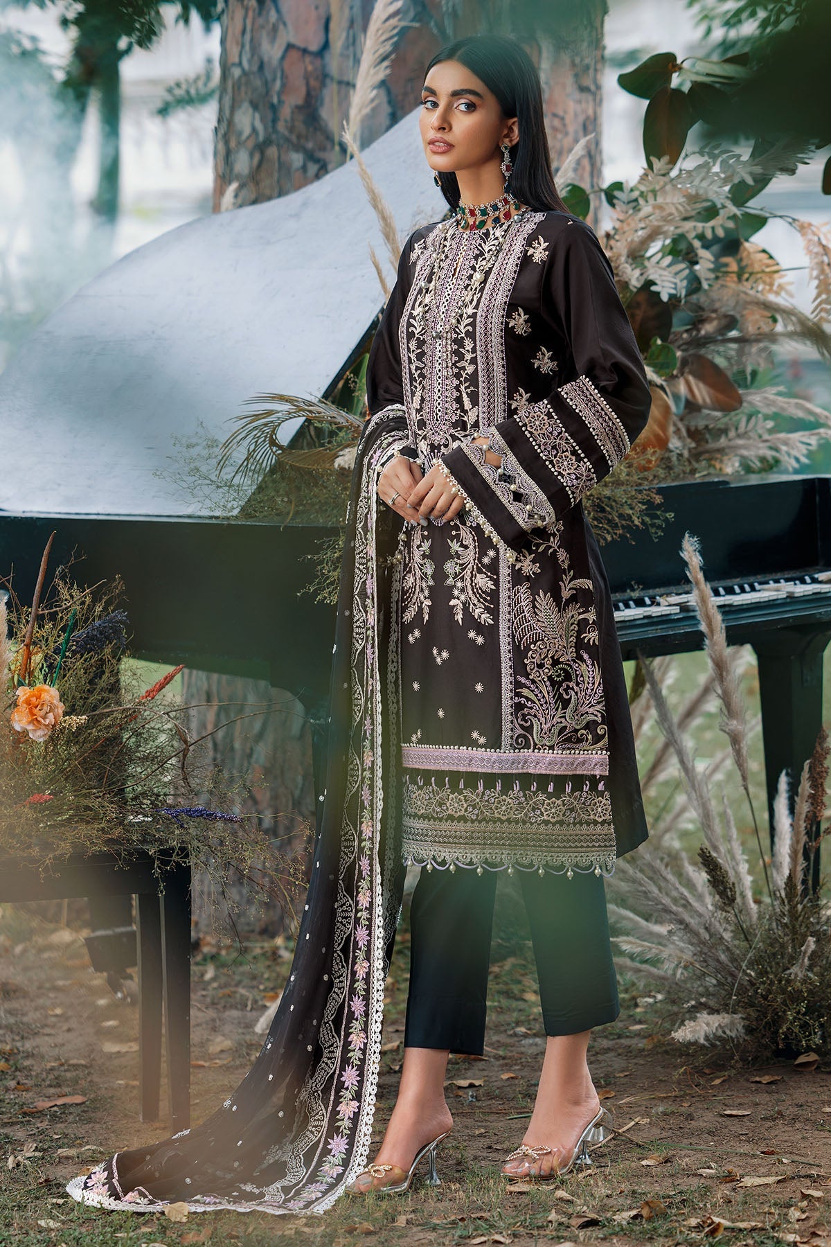 3482-MOKSHA EMBROIDERED COTTON SATIN UNSTITCHED