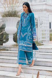 3486-CYNARA EMBROIDERED COTTON SATIN UNSTITCHED