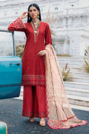 3489-QUOLE EMBROIDERED COTTON SATIN STITCHED