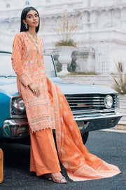 3490-SARAWAK EMBROIDERED COTTON SATIN STITCHED