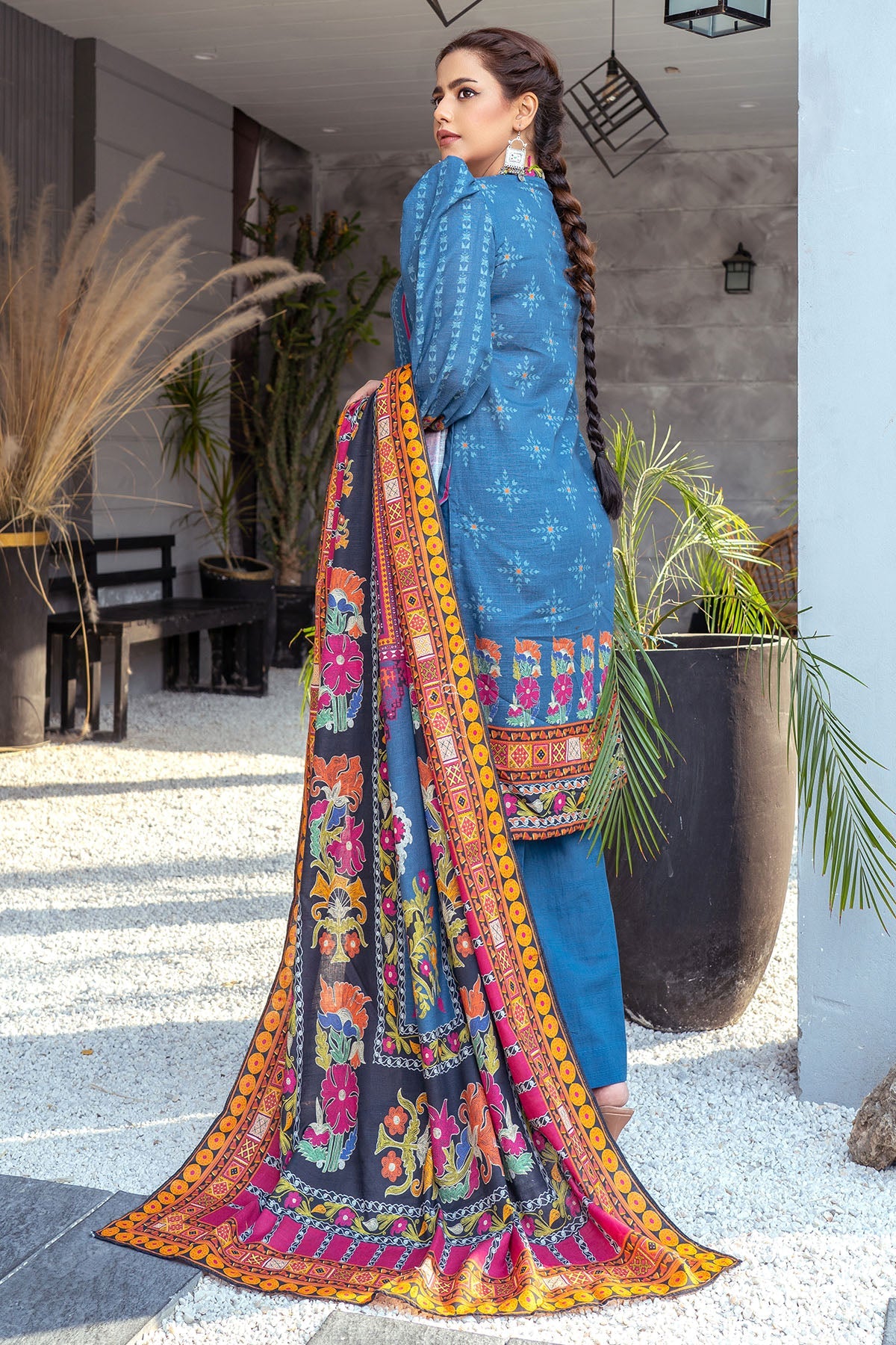 3497-PRINT-A DIGITAL PRINTED KHADDAR UNSTITCHED