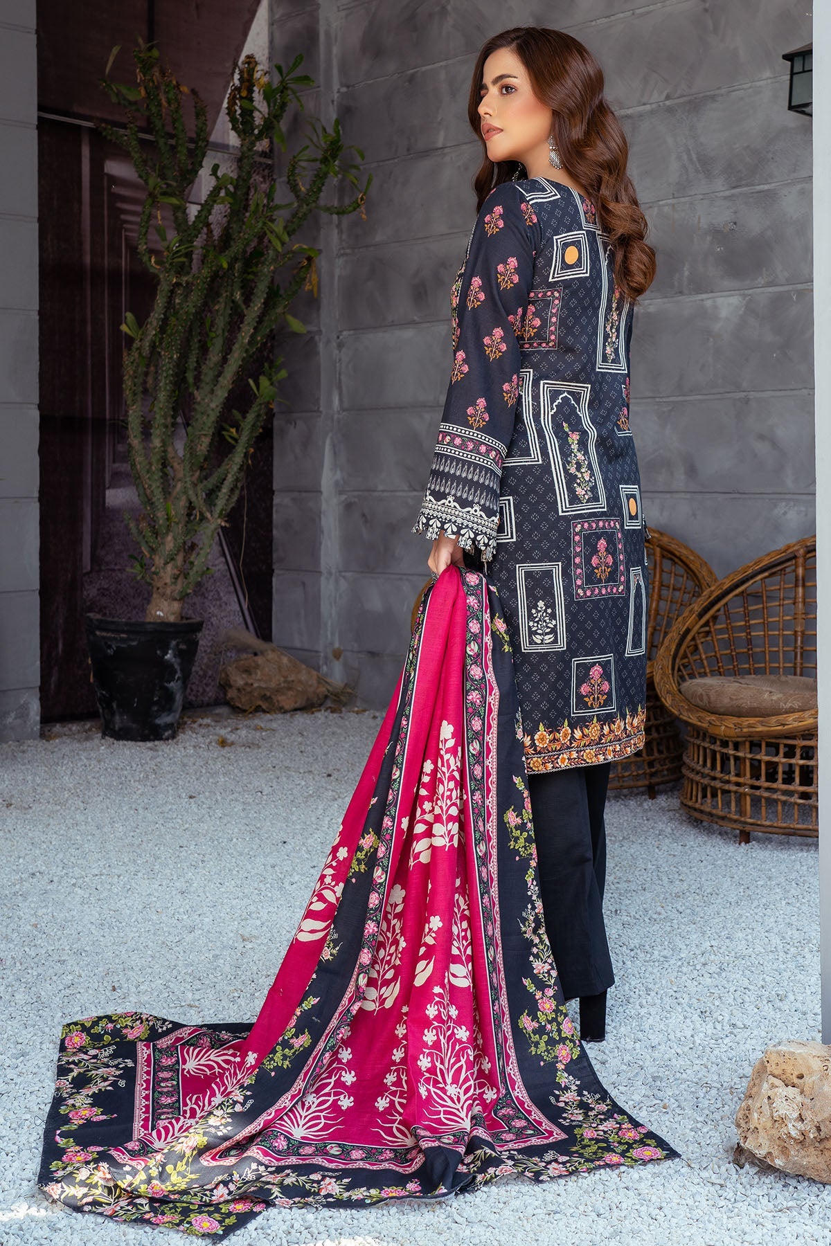 3500-PRINT-A DIGITAL PRINTED KHADDAR UNSTITCHED