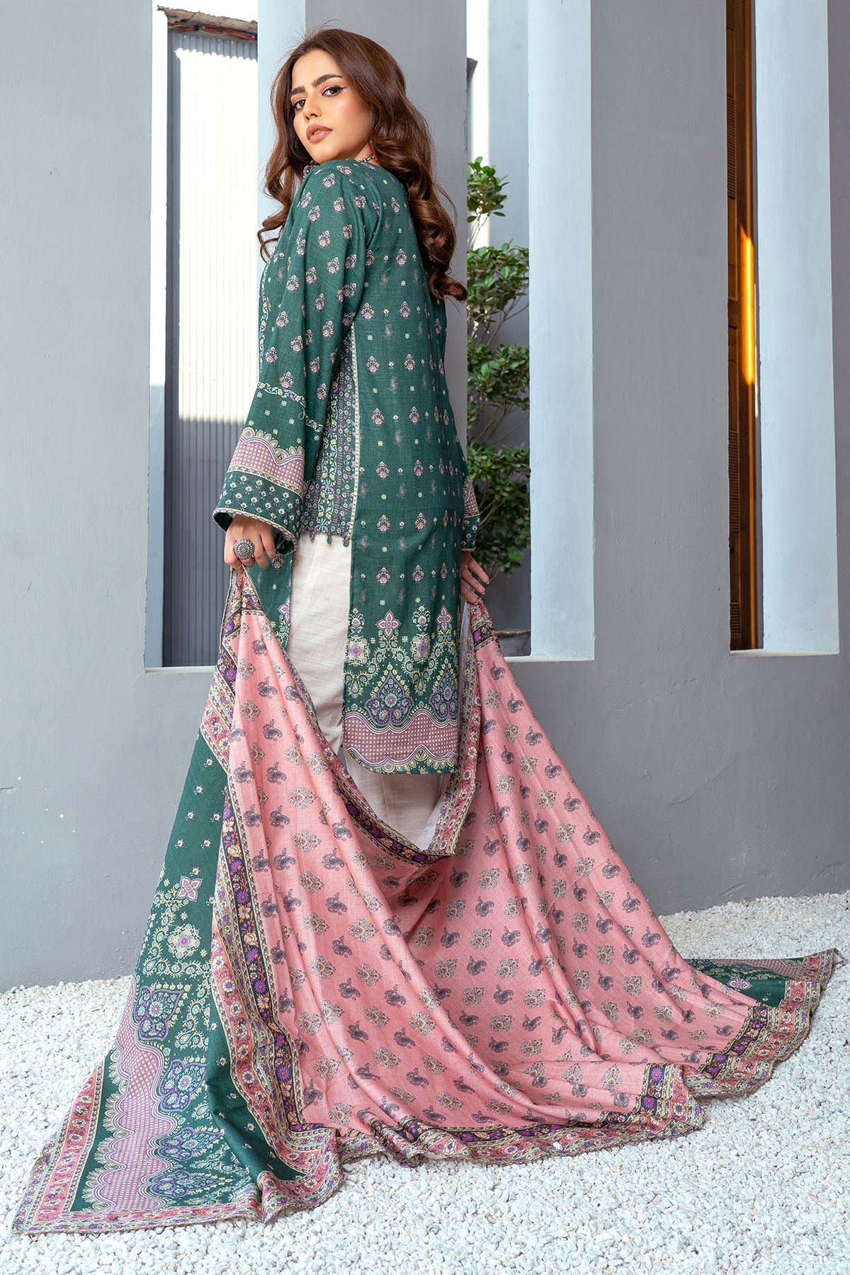3501-PRINT-A DIGITAL PRINTED KHADDAR UNSTITCHED