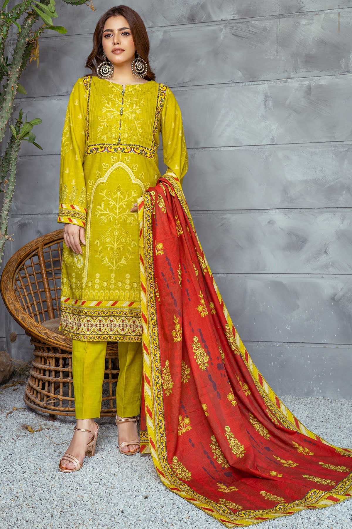 3504-PRINT-A DIGITAL PRINTED KHADDAR UNSTITCHED
