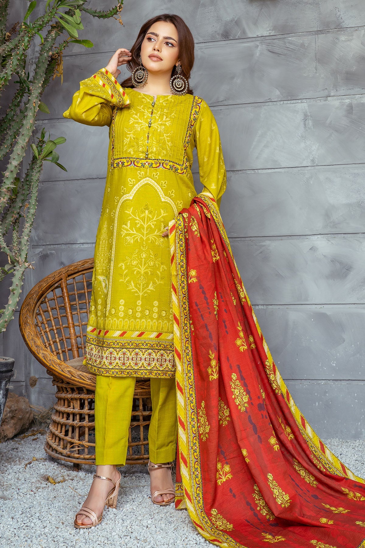 3504-PRINT-A DIGITAL PRINTED KHADDAR UNSTITCHED