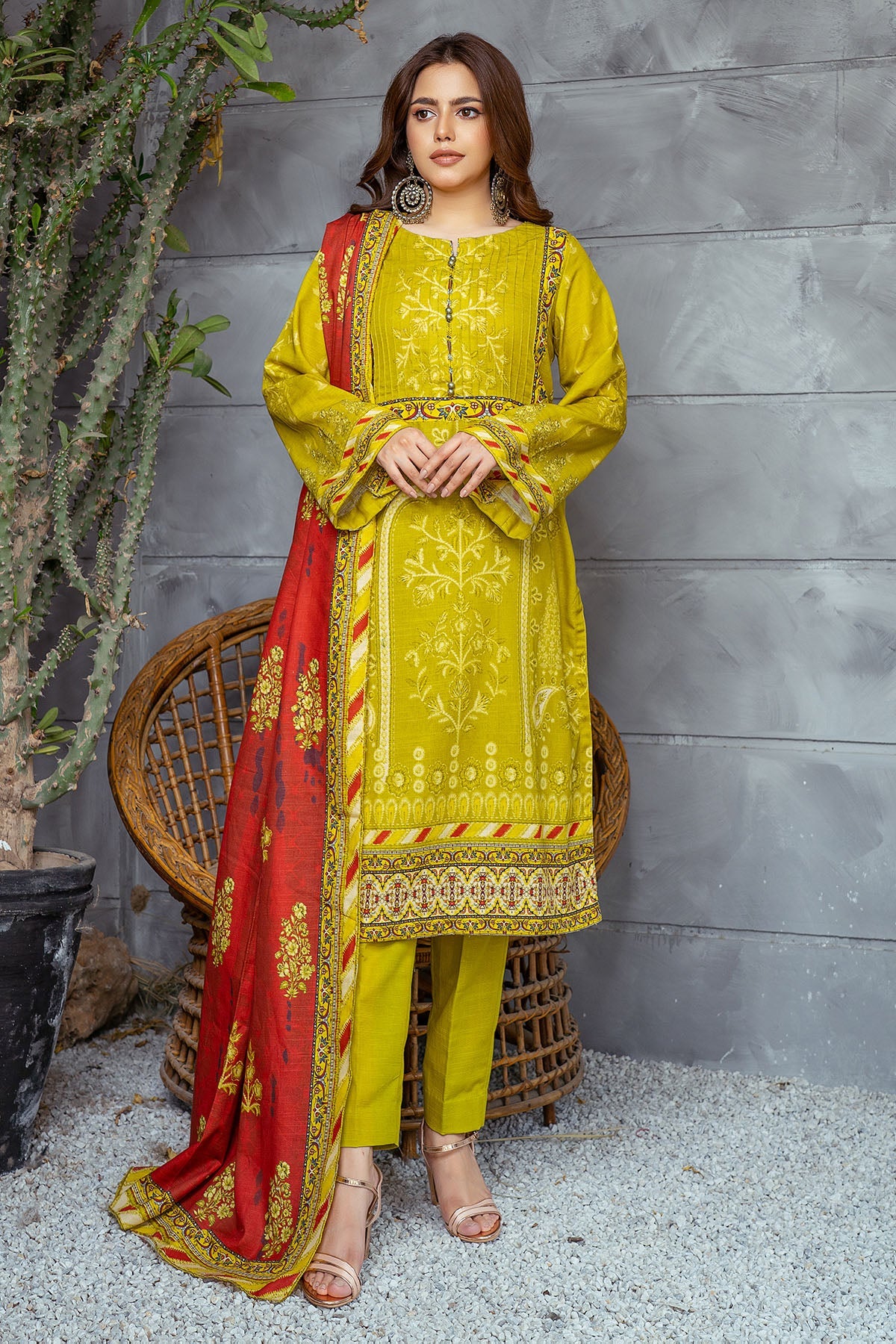 3504-PRINT-A DIGITAL PRINTED KHADDAR UNSTITCHED