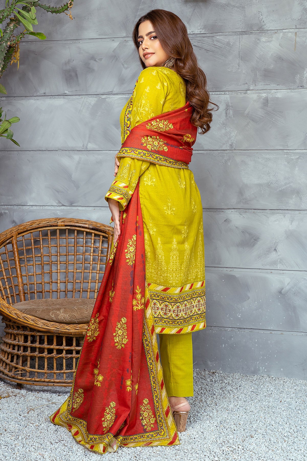 3504-PRINT-A DIGITAL PRINTED KHADDAR UNSTITCHED