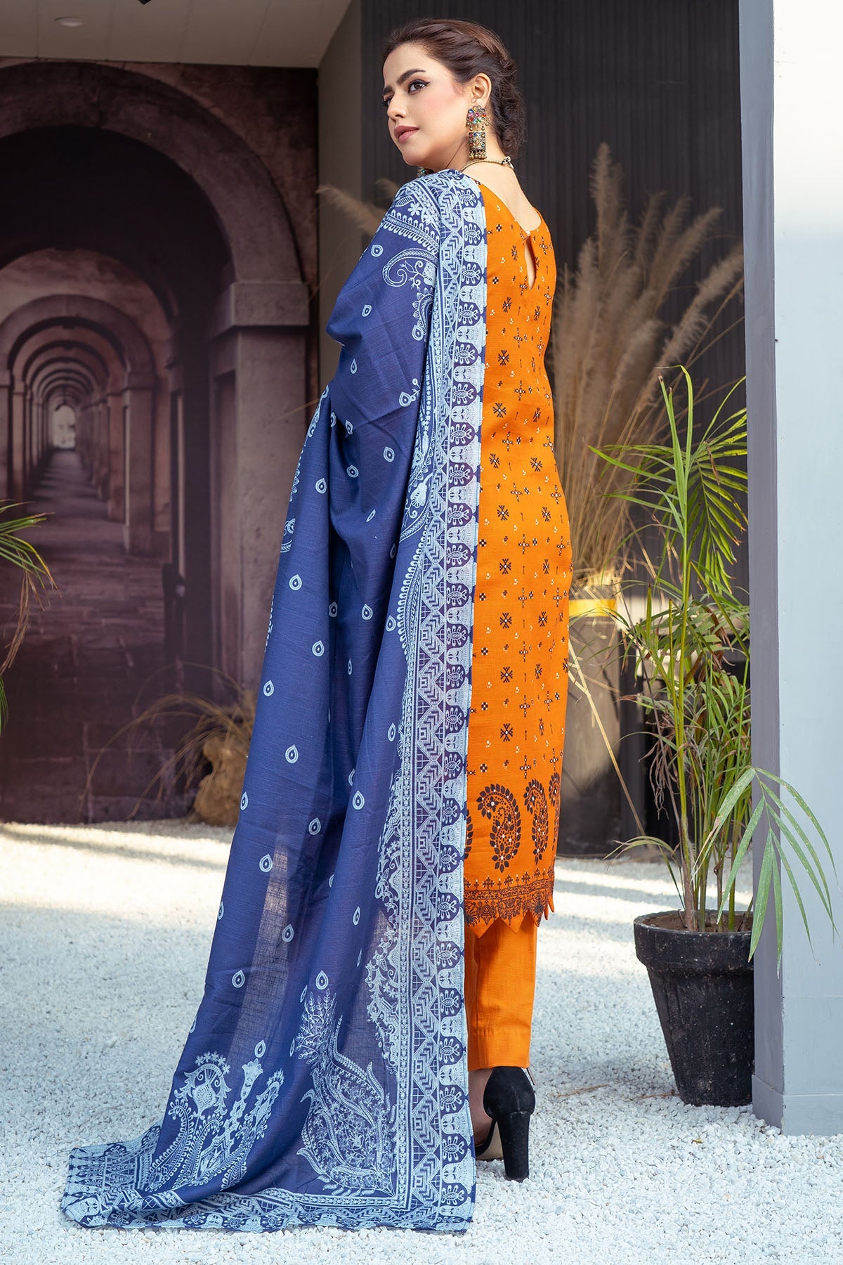 3505-PRINT-A DIGITAL PRINTED KHADDAR UNSTITCHED