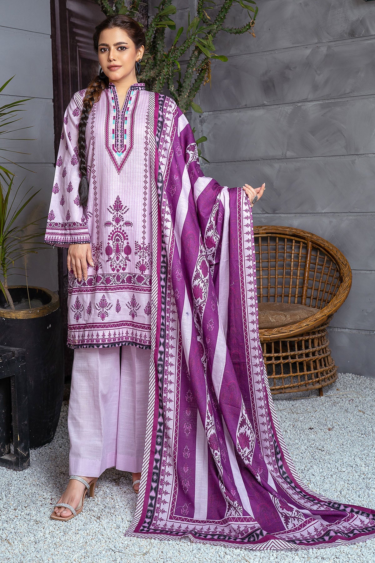 3506-PRINT-A DIGITAL PRINTED KHADDAR UNSTITCHED