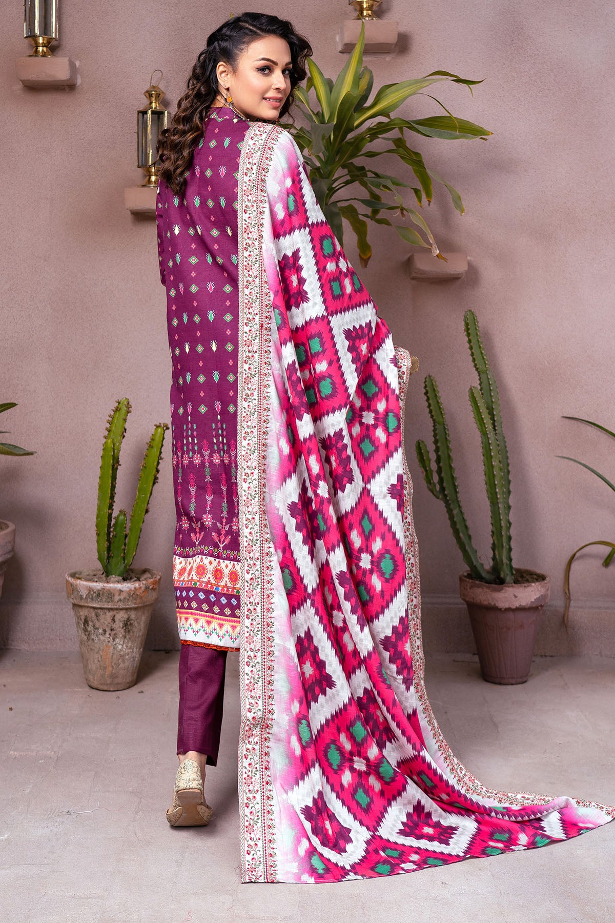 3508-JOEY DIGITAL PRINTED KHADDAR UNSTITCHED