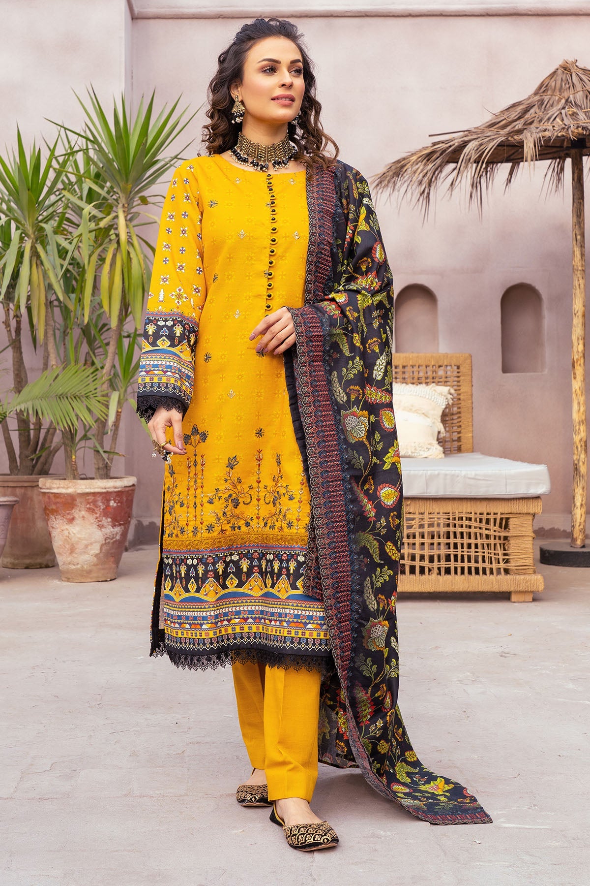 3510-MONICA DIGITAL PRINTED KHADDAR UNSTITCHED