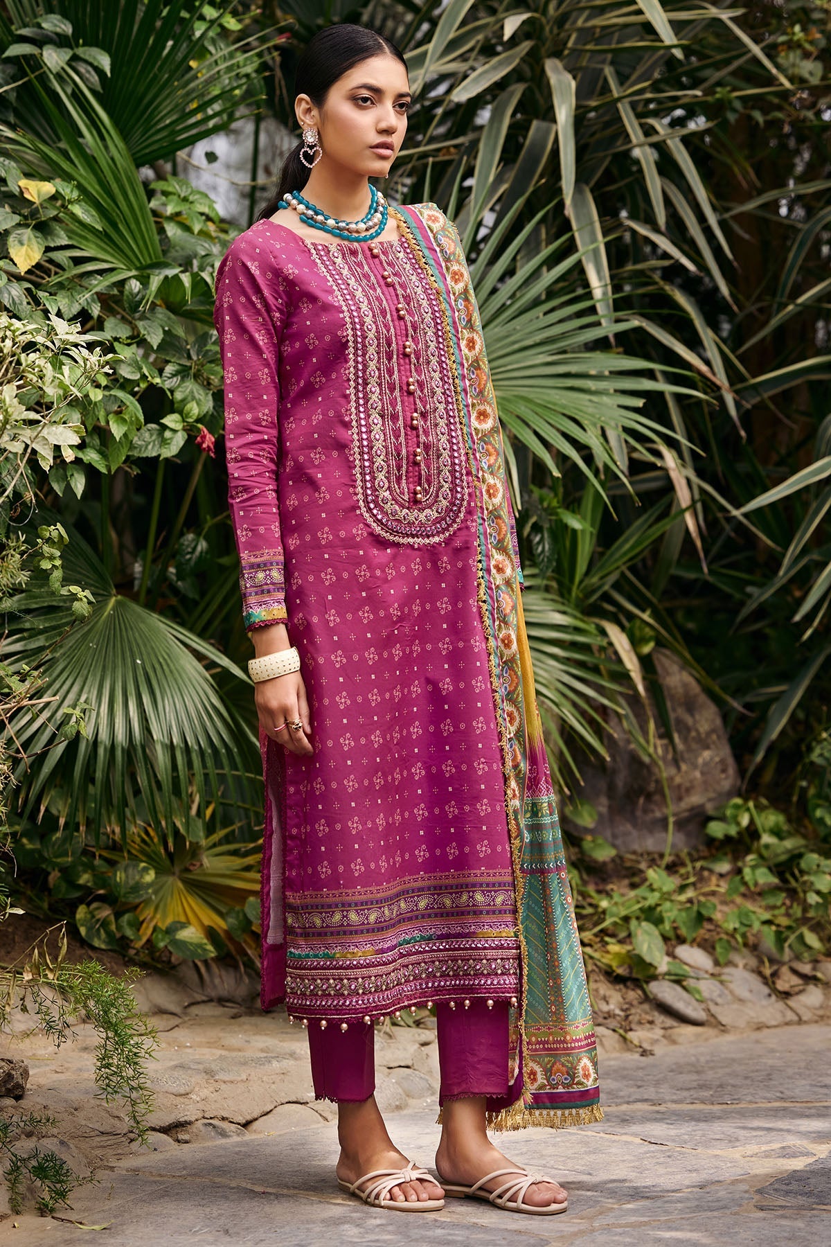 3540-ZOYA DIGITAL PRINTED LAWN UNSTITCHED