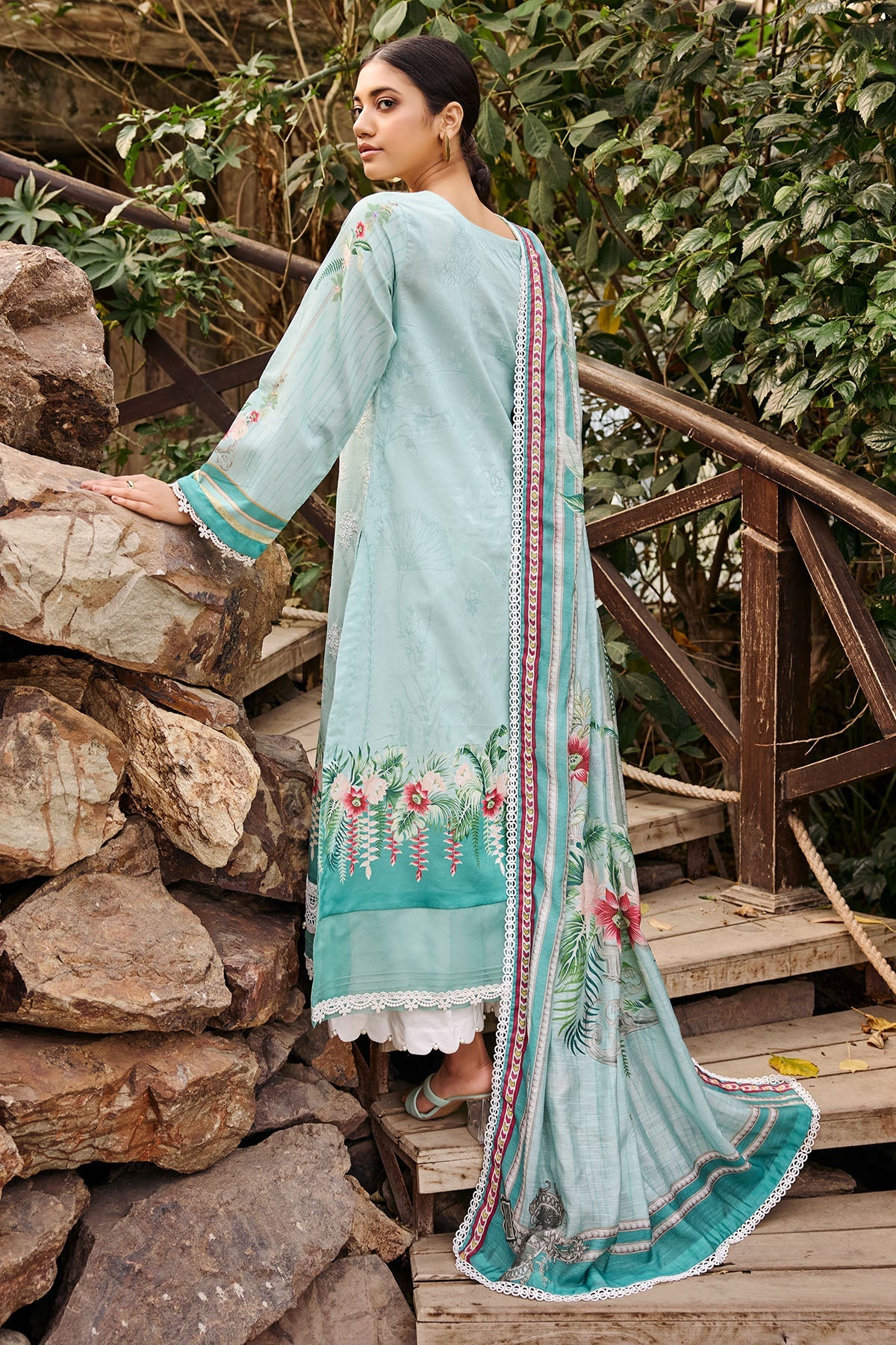 3543-BANO DIGITAL PRINTED LAWN UNSTITCHED